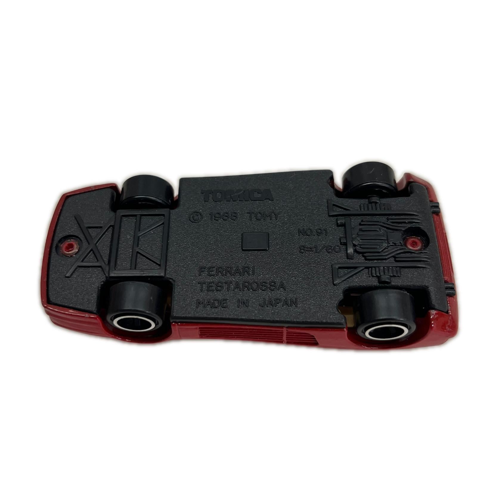 91 フェラーリ テスタロッサ 91 フェラーリ　テスタロッサ TOMY トミカ