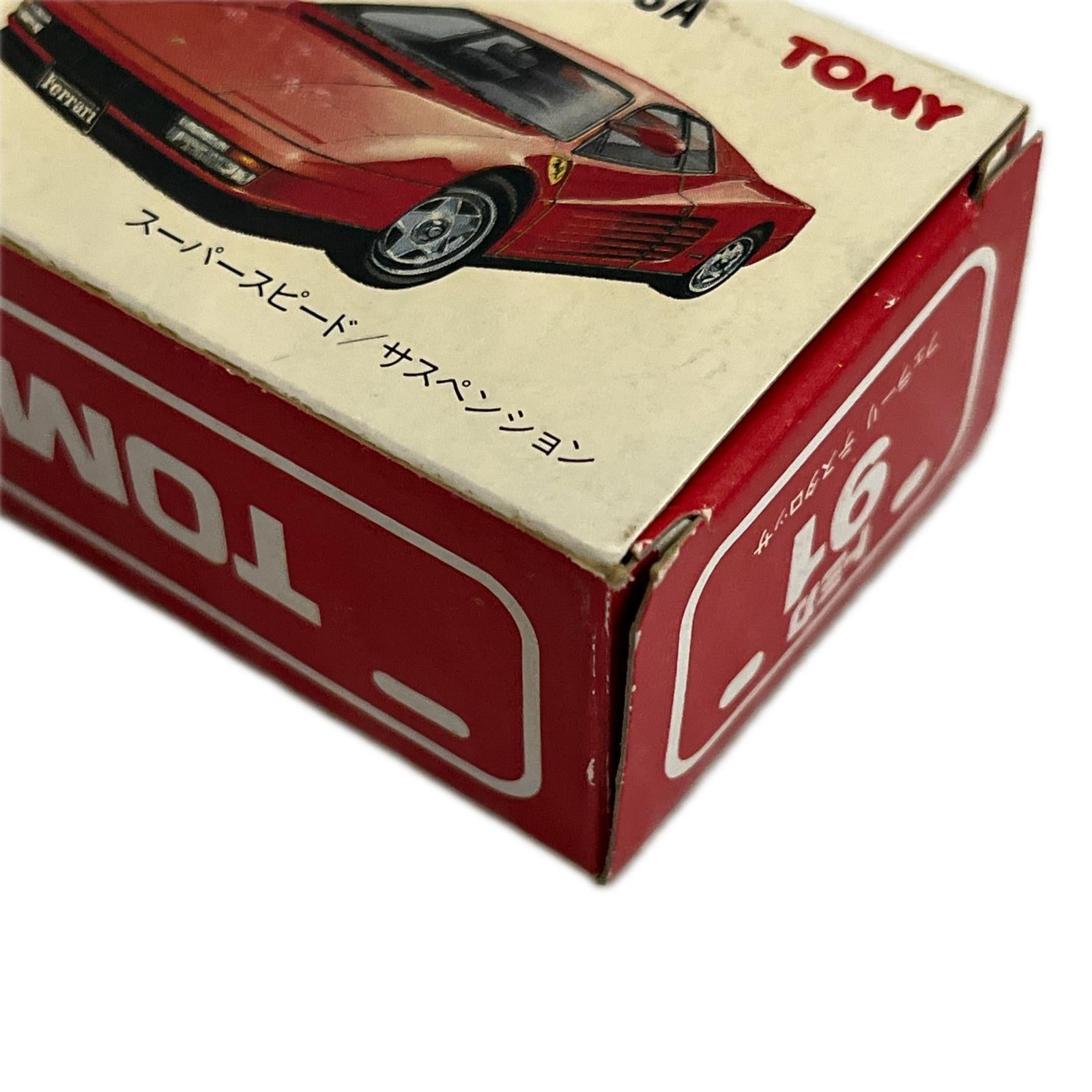 91 フェラーリ テスタロッサ 91 フェラーリ　テスタロッサ TOMY トミカ