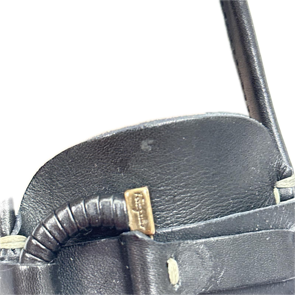 S.Ferragamo ヒールパンプス 黒