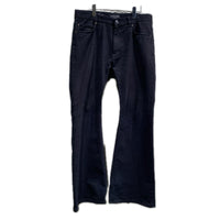 BALENCAIGA Flat Black’ Flared Cut Denim S