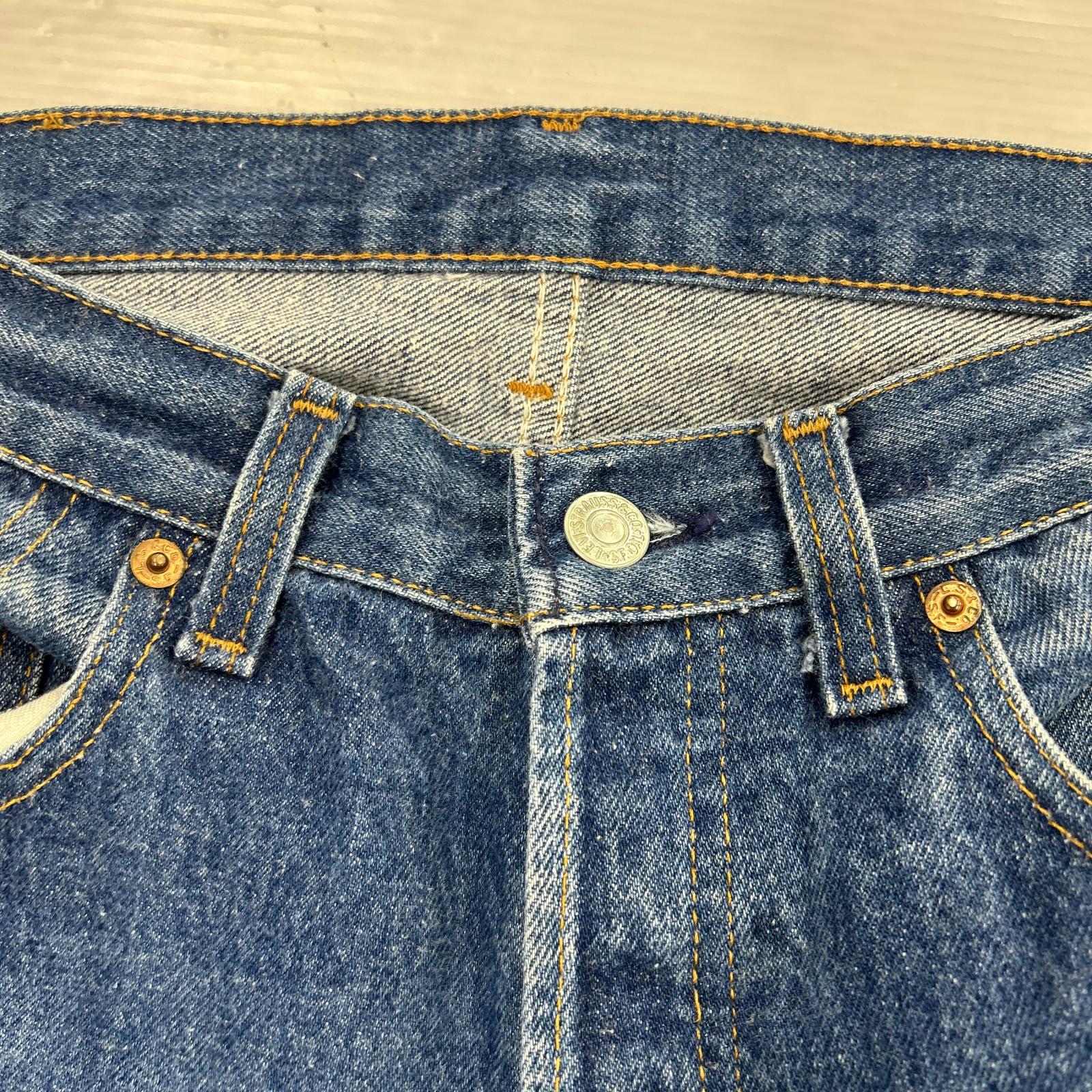 デニムパンツ 86年製造 501-0000 デニムパンツ/ハチマル後期 ブルー