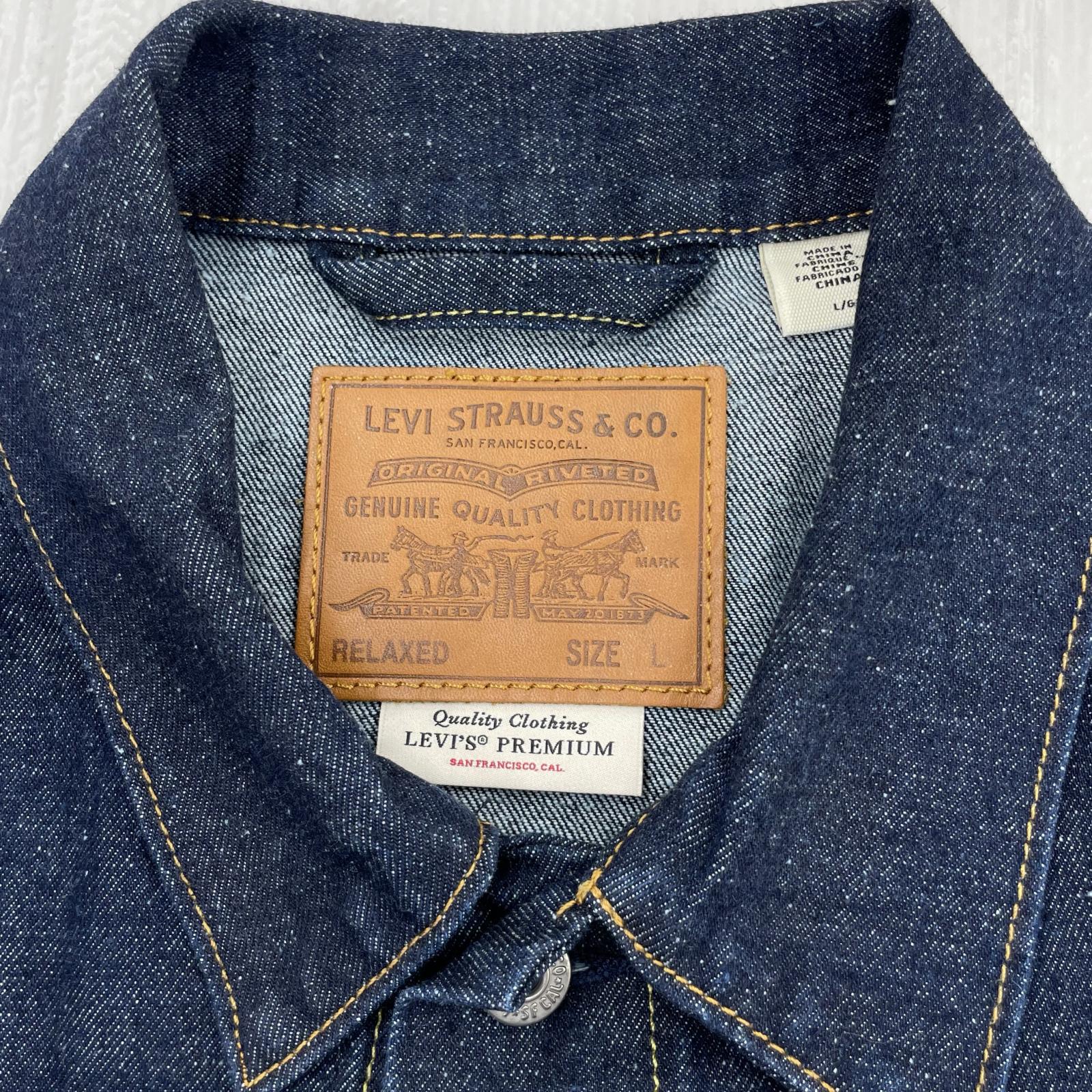 ジャケット Levi's PREMIUM 1st デニムジャケット L インディゴ A3174-0002 L ネイビー