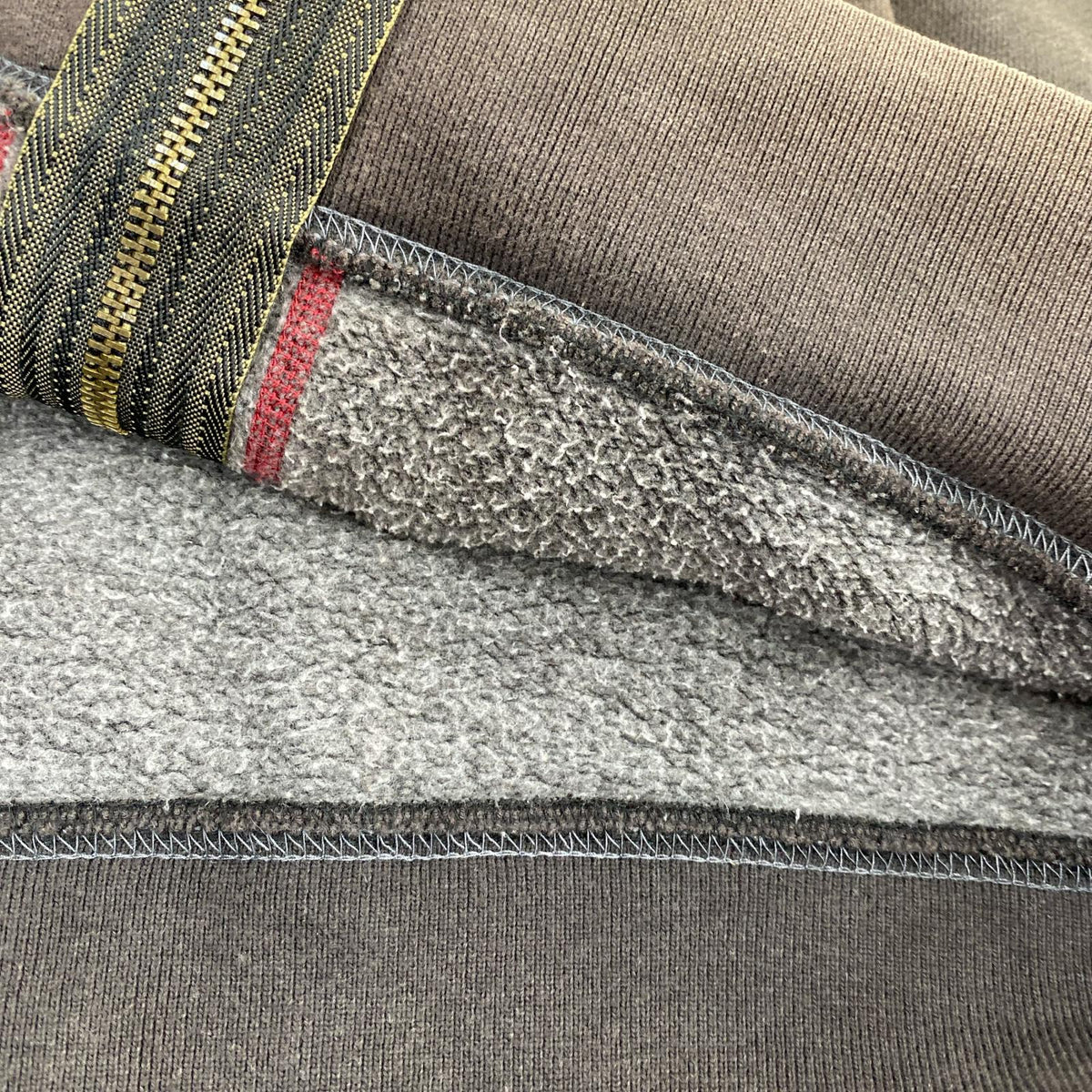 スウェット DIESEL ジップスウェットジャケット フェードブラック (M) M ブラウン