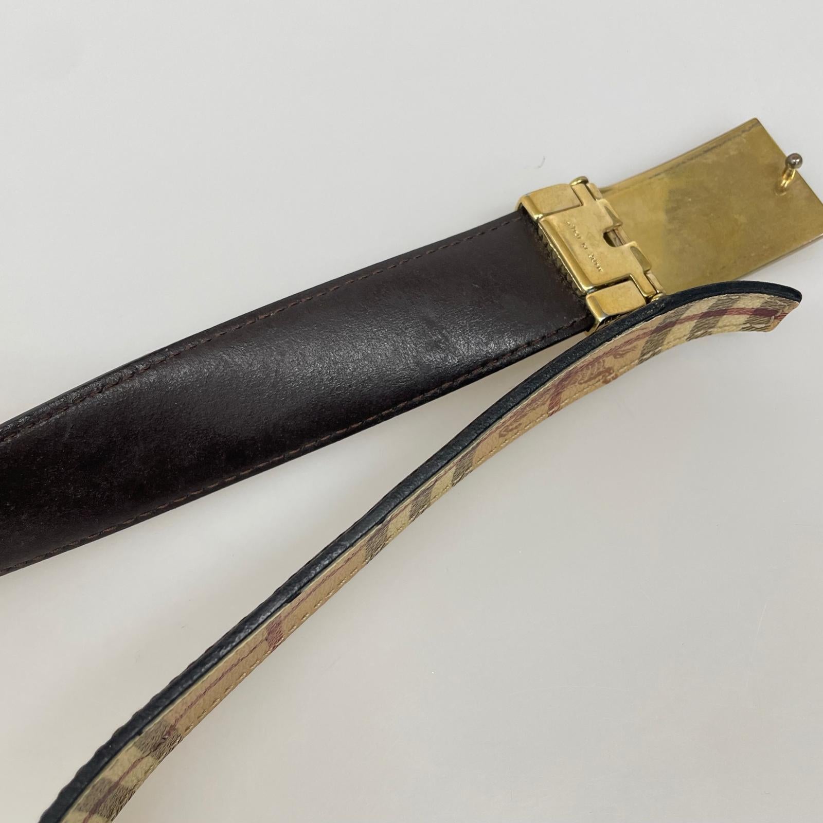 その他アクセサリー BURBERRY ノバチェック ベルト ベージュ