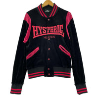 ブルゾン 02173CJ05 17AW ベロア アップリケ 黒赤 S S