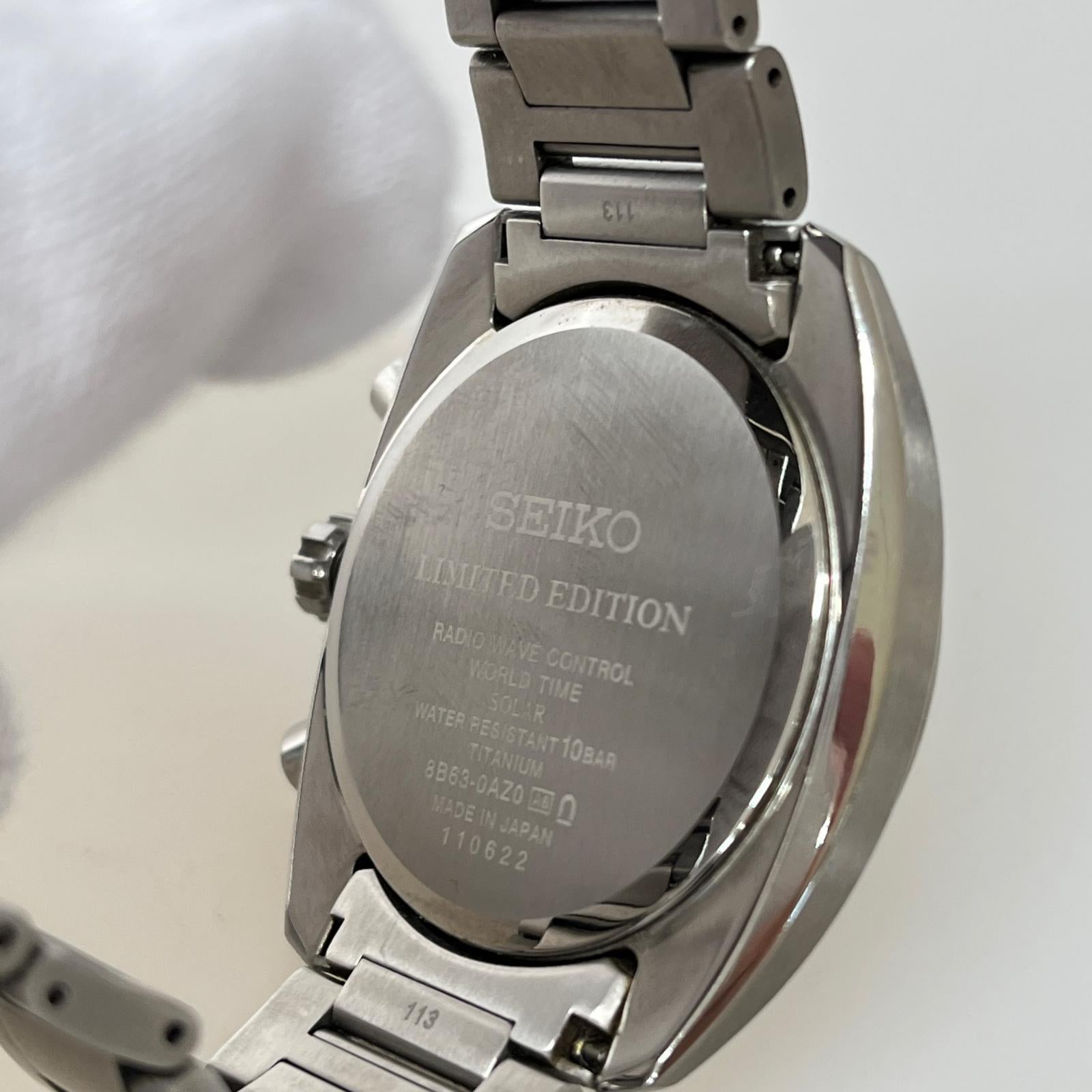 腕時計 SEIKO ASTRON 8B63-0AZ0