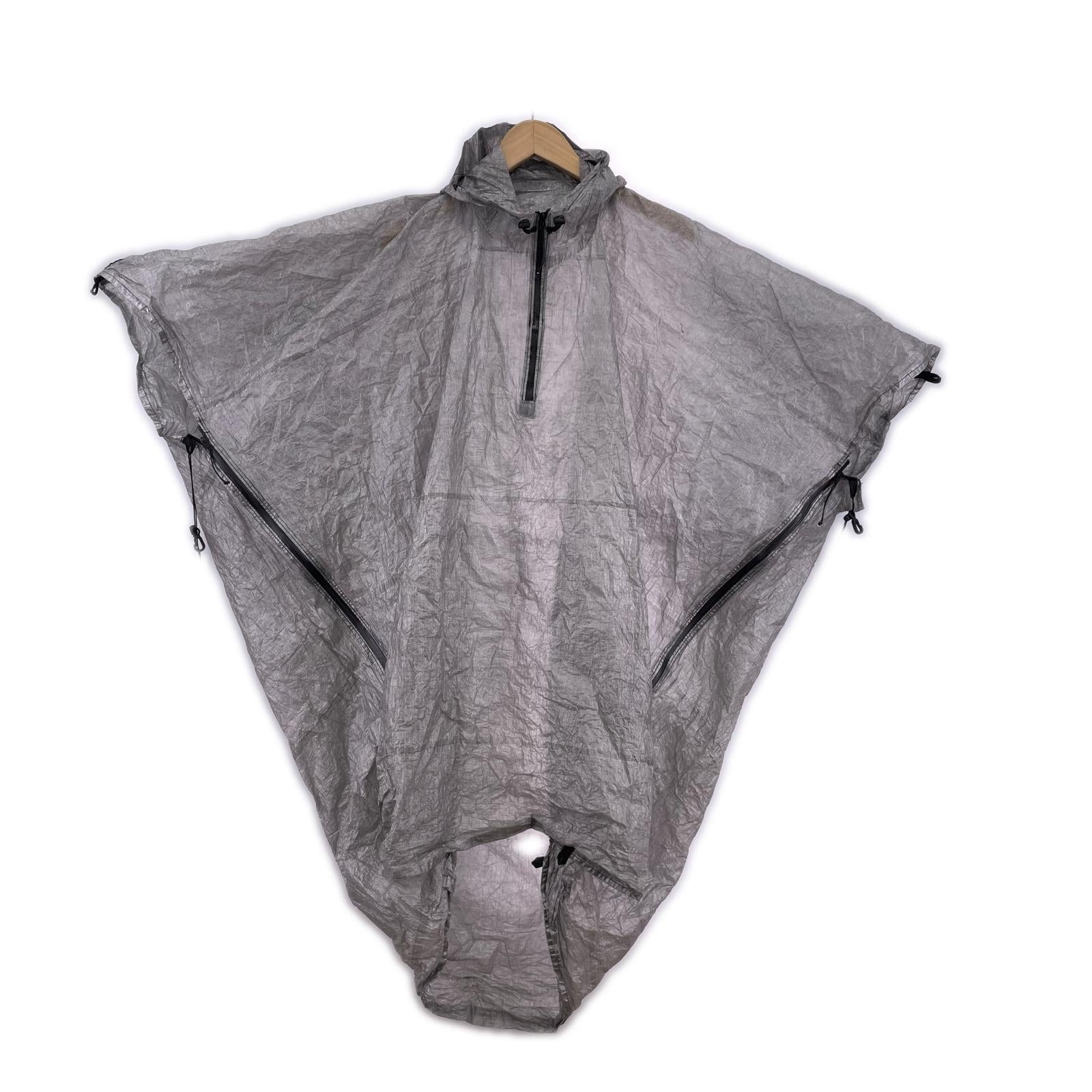 パーカー Zpacks Groundsheet Poncho M シルバー