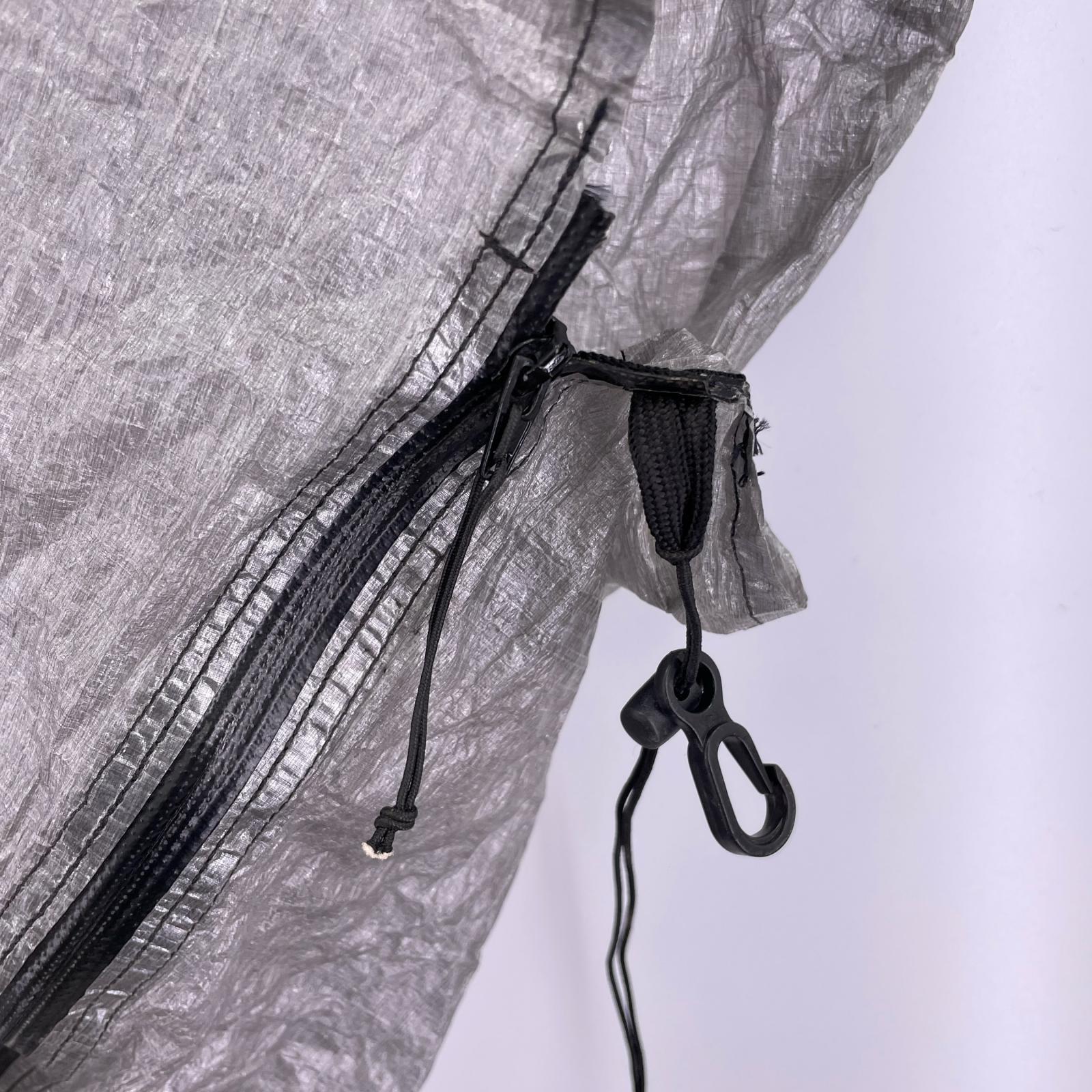 パーカー Zpacks Groundsheet Poncho M シルバー