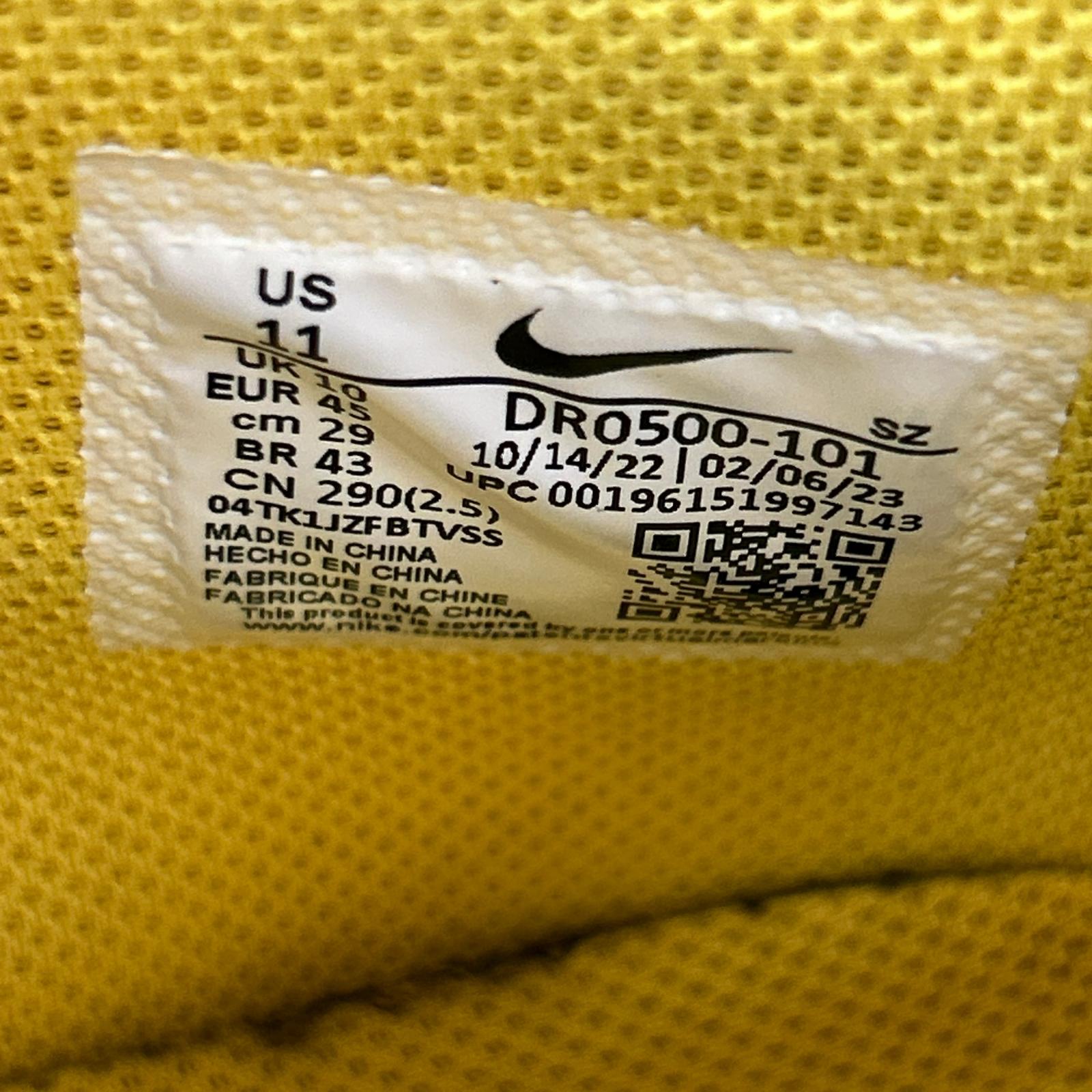 スニーカー Off-White AIR FORCE 1 MID DR0500-101 29cm (US11 UK10 1/2 EU48) イエロー