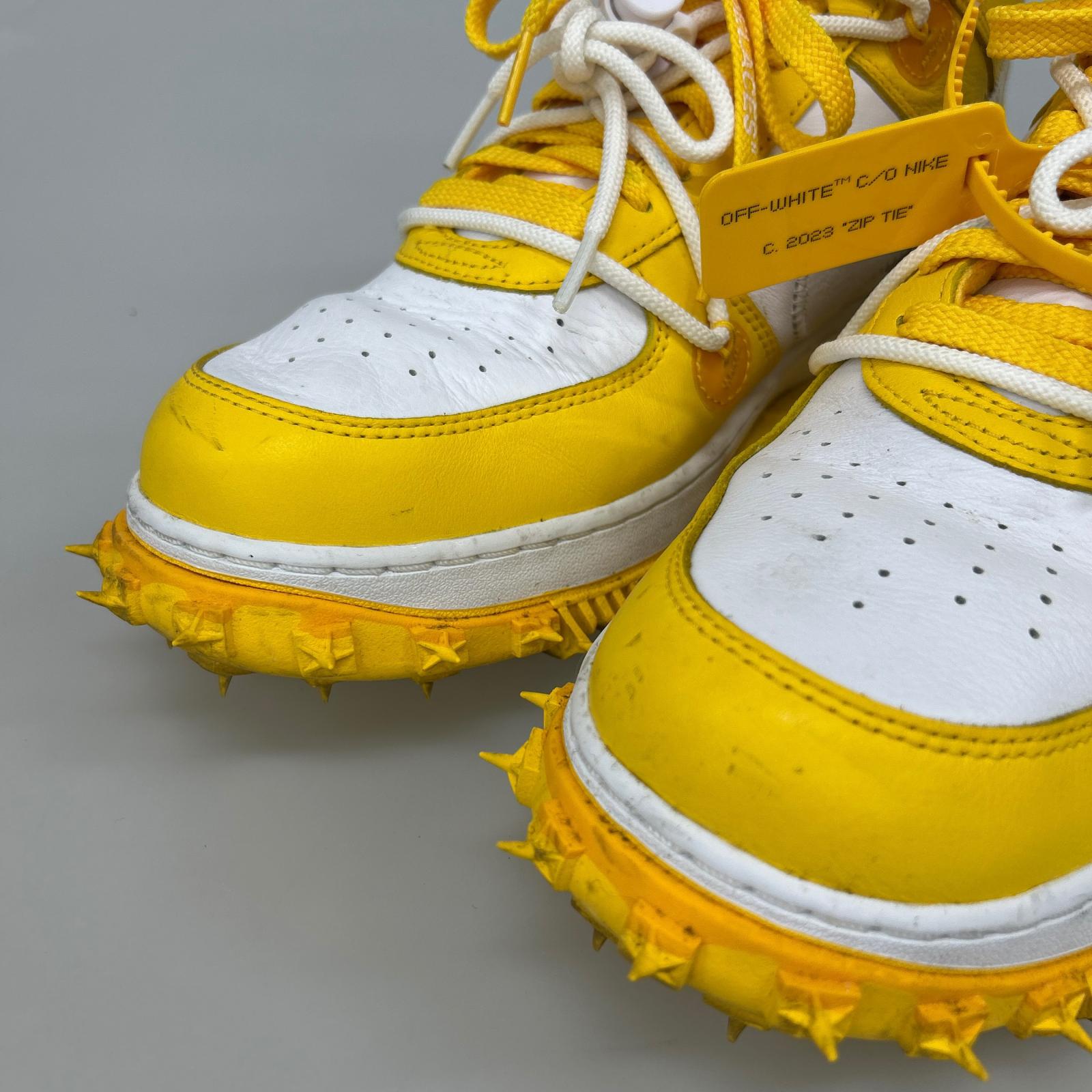 スニーカー Off-White AIR FORCE 1 MID DR0500-101 29cm (US11 UK10 1/2 EU48) イエロー