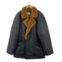 ジャケット Winny Roaste ウールコート sheepskin usa製 ブラック