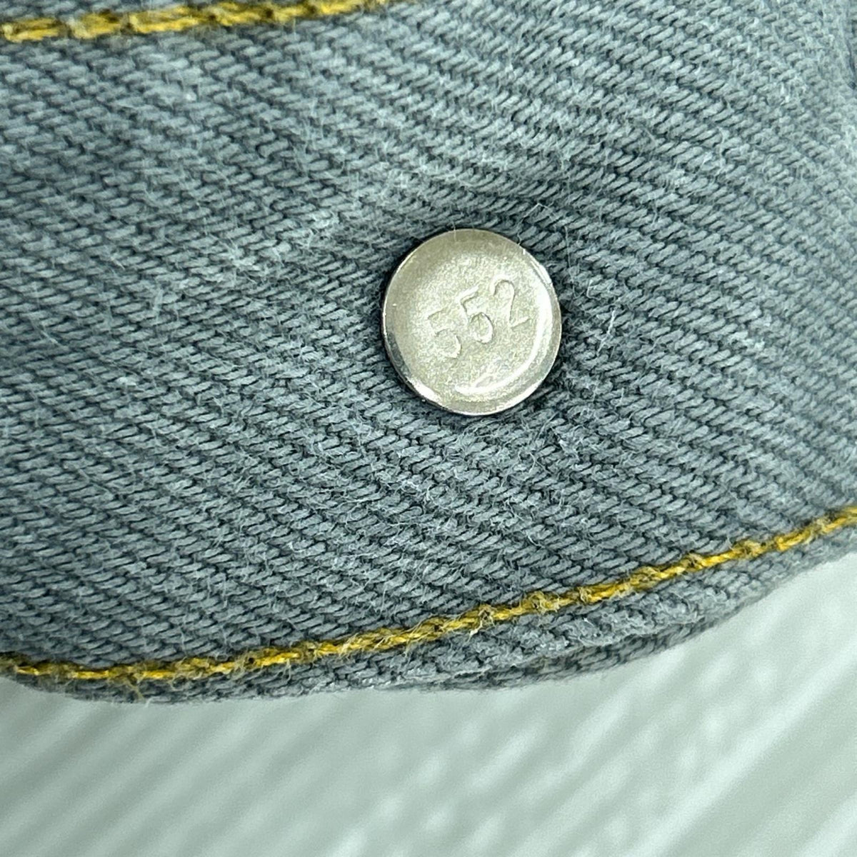 デニムパンツ Levi's 501xx 552ｻﾝｱﾝｼﾞｪﾛ工場 グレー