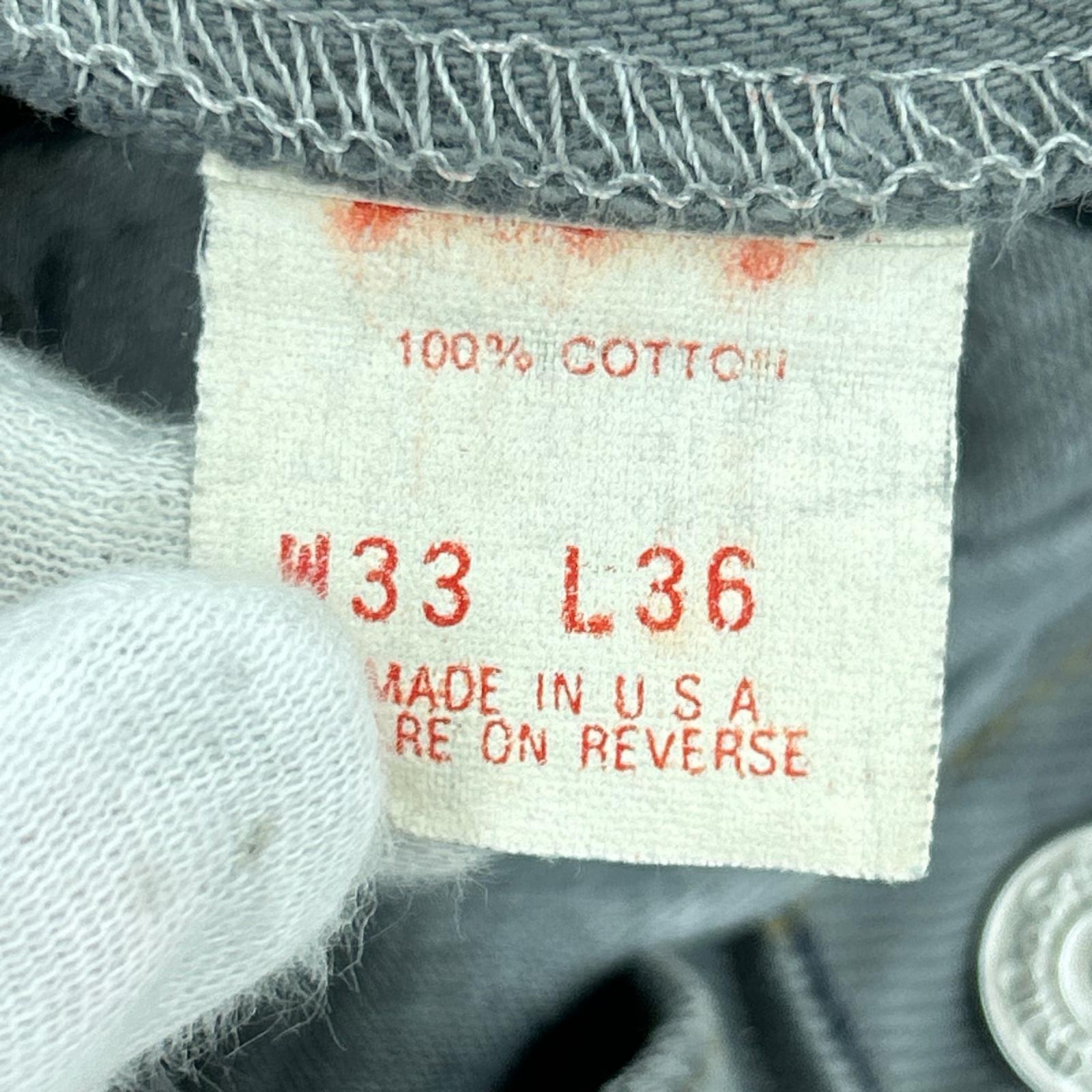 デニムパンツ Levi's 501xx 552ｻﾝｱﾝｼﾞｪﾛ工場 グレー