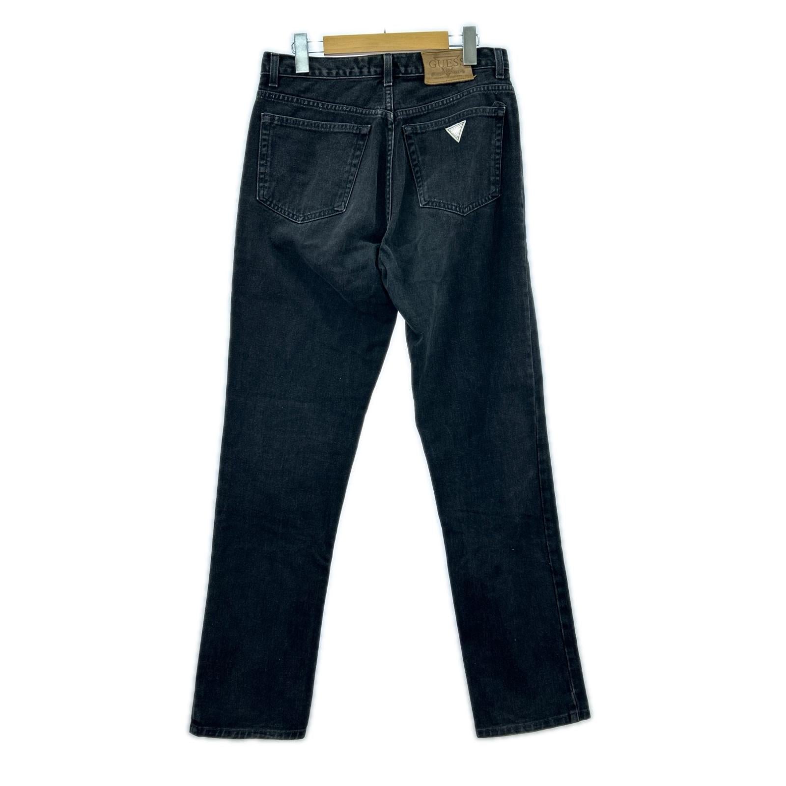 デニムパンツ GUESS デニム made in USA ブラック