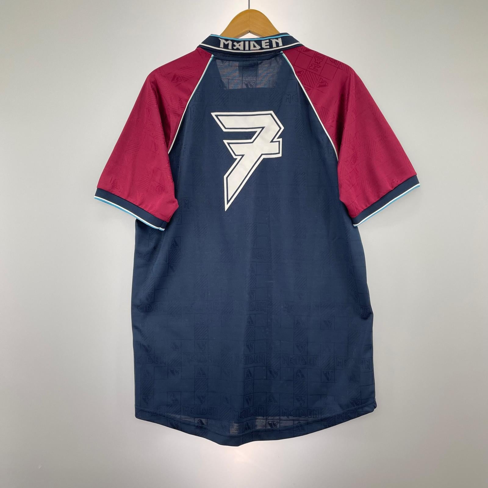 半袖Ｔシャツ WEST HAM UNITED×IRON MAIDEN BRAVE NEW WORLD ゲームシャツ L #7 L