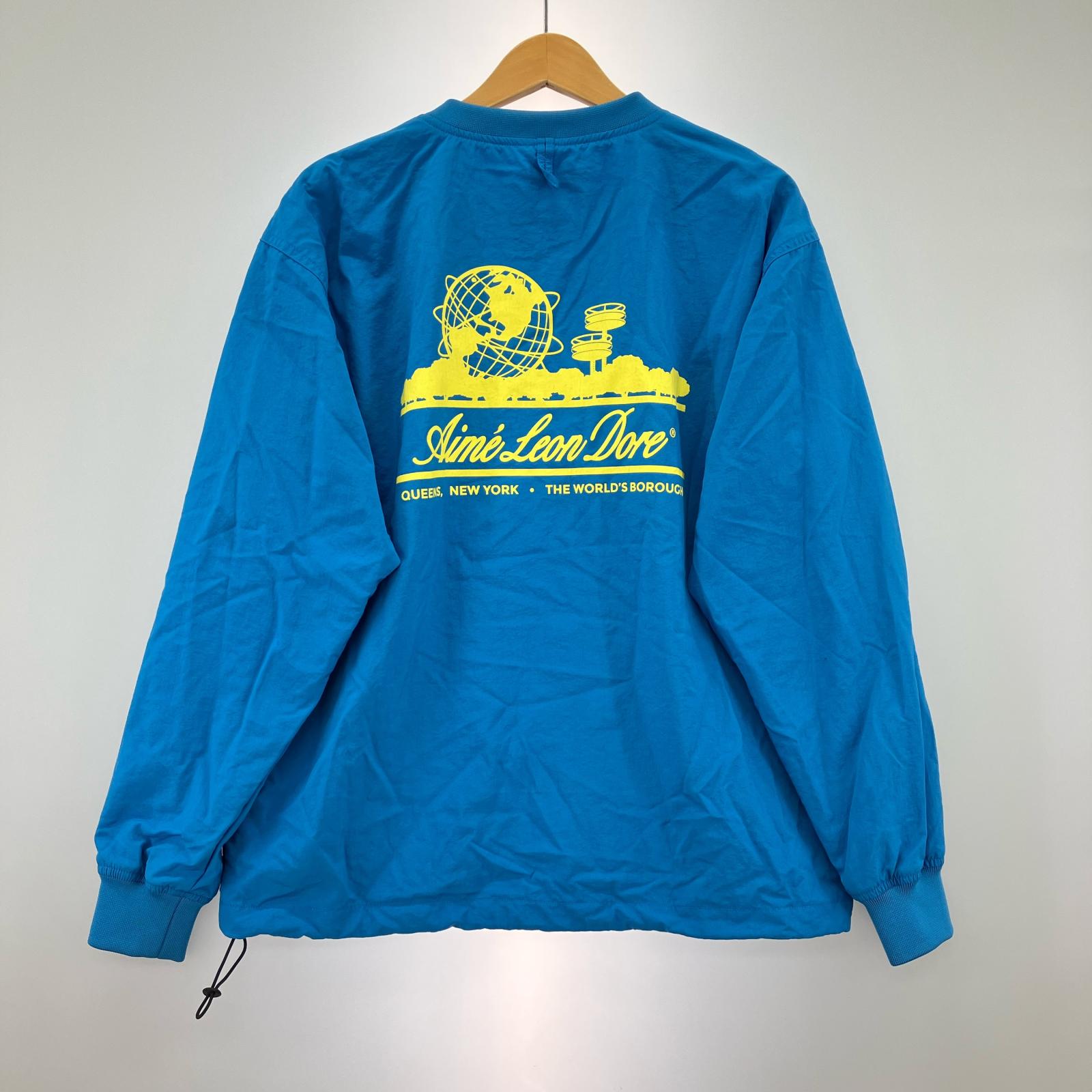ジャケット Aime Leon Dore ナイロウンプルオーバー XS ブルー ブルー