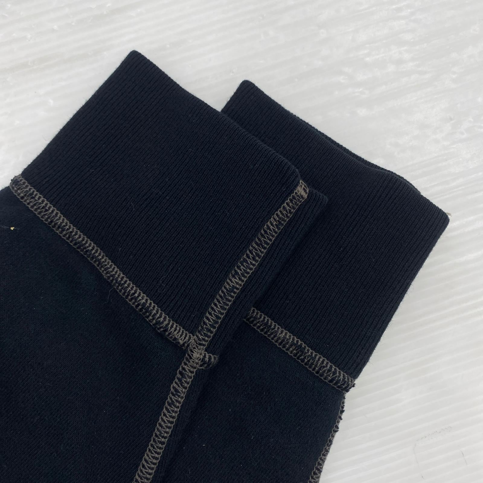 スウェット 前V S BLK S ブラック