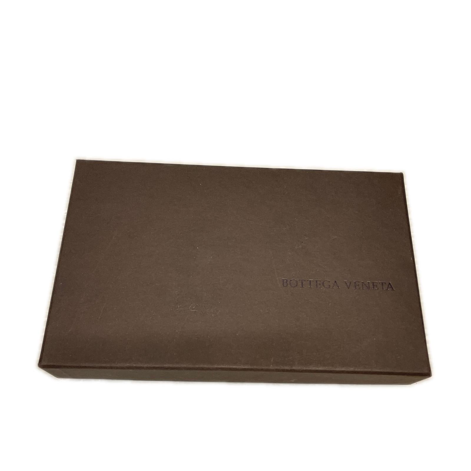 BOTTEGA VENETA カルング イントレチャート 長財布 トリマリーネ