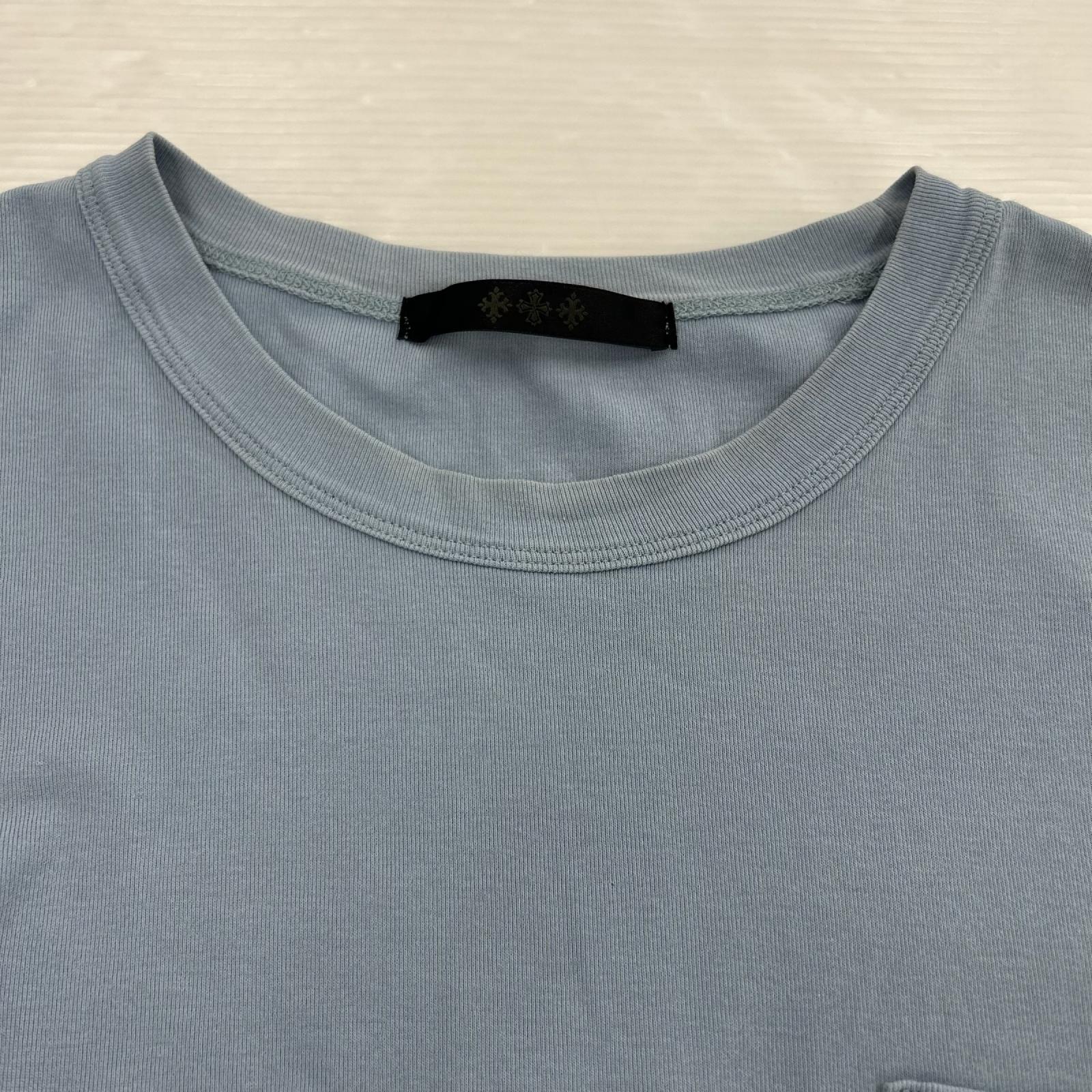 半袖Ｔシャツ 胸ﾎﾟｹｯﾄ 水色 (03)