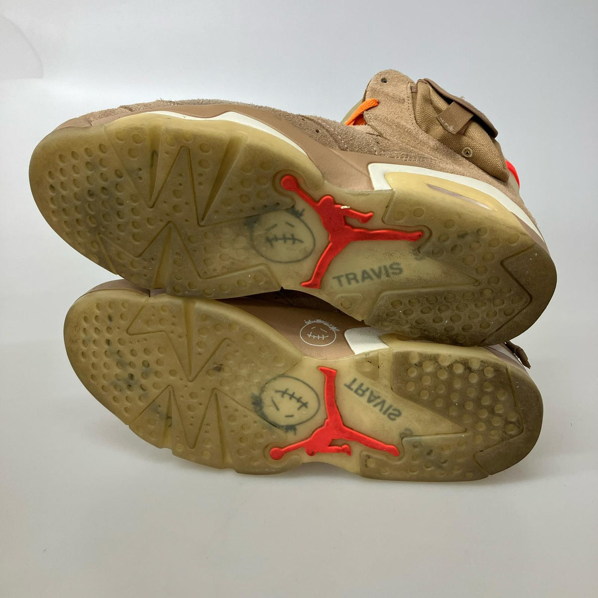 スニーカー ×Travis Scott Jordan 6 British Khaki 28cm (US10 UK9 1/2 EU46) ブラウン