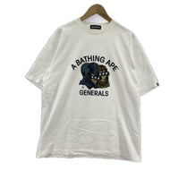 半袖Ｔシャツ A BATHING APE グラフィック ホワイト ホワイト