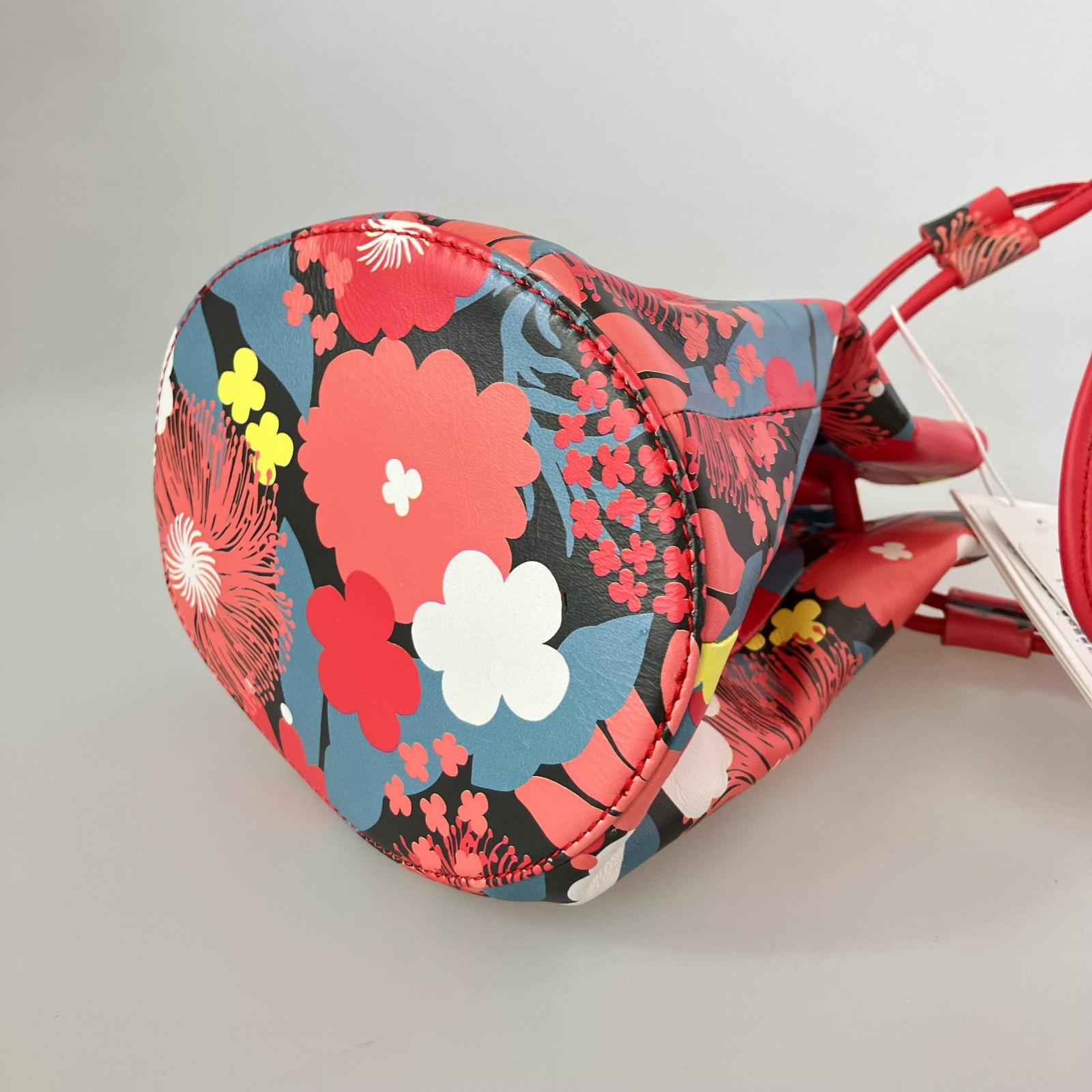 その他バッグ 総花柄 巾着バッグ