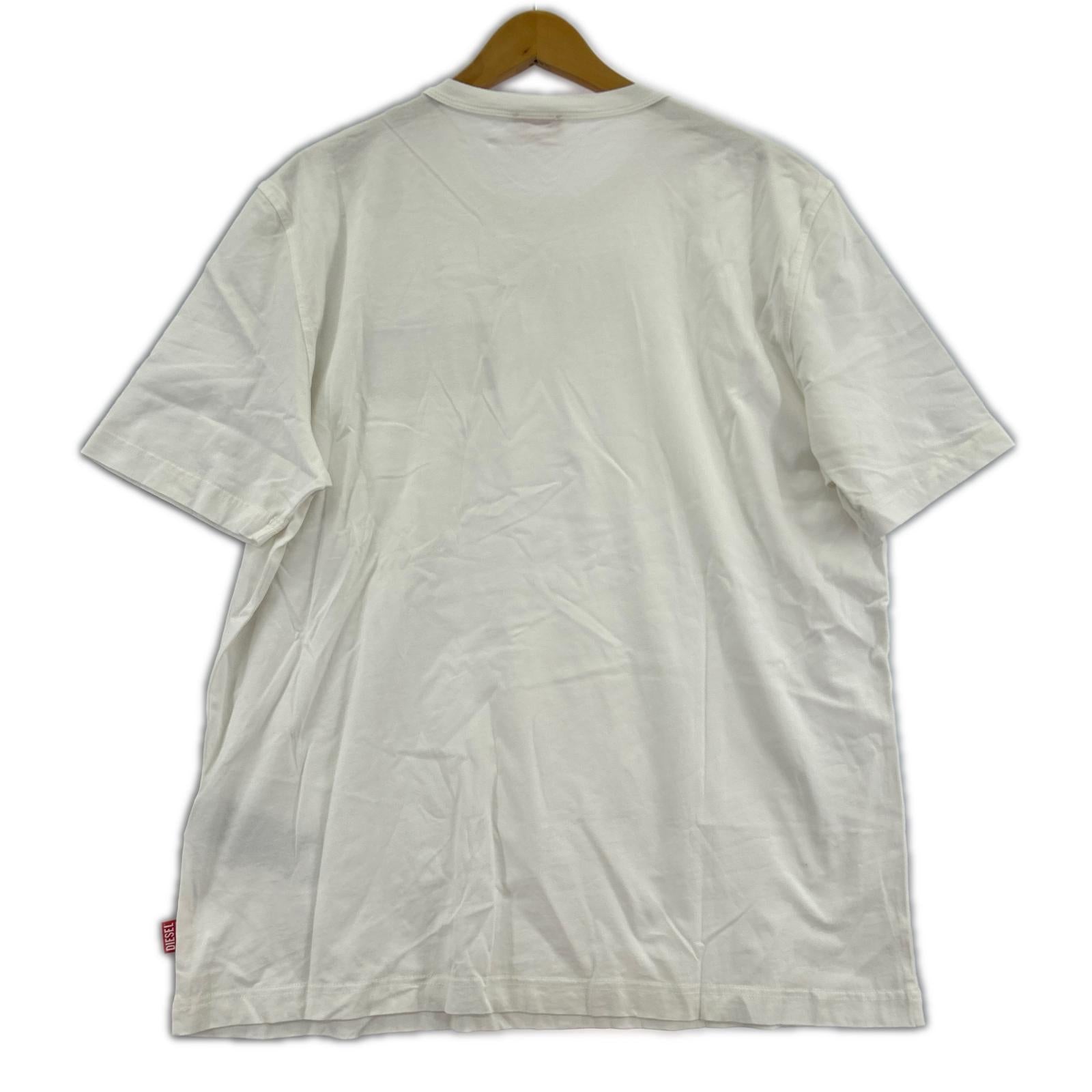 半袖Ｔシャツ 胸ロゴ カモフラ WHT ホワイト