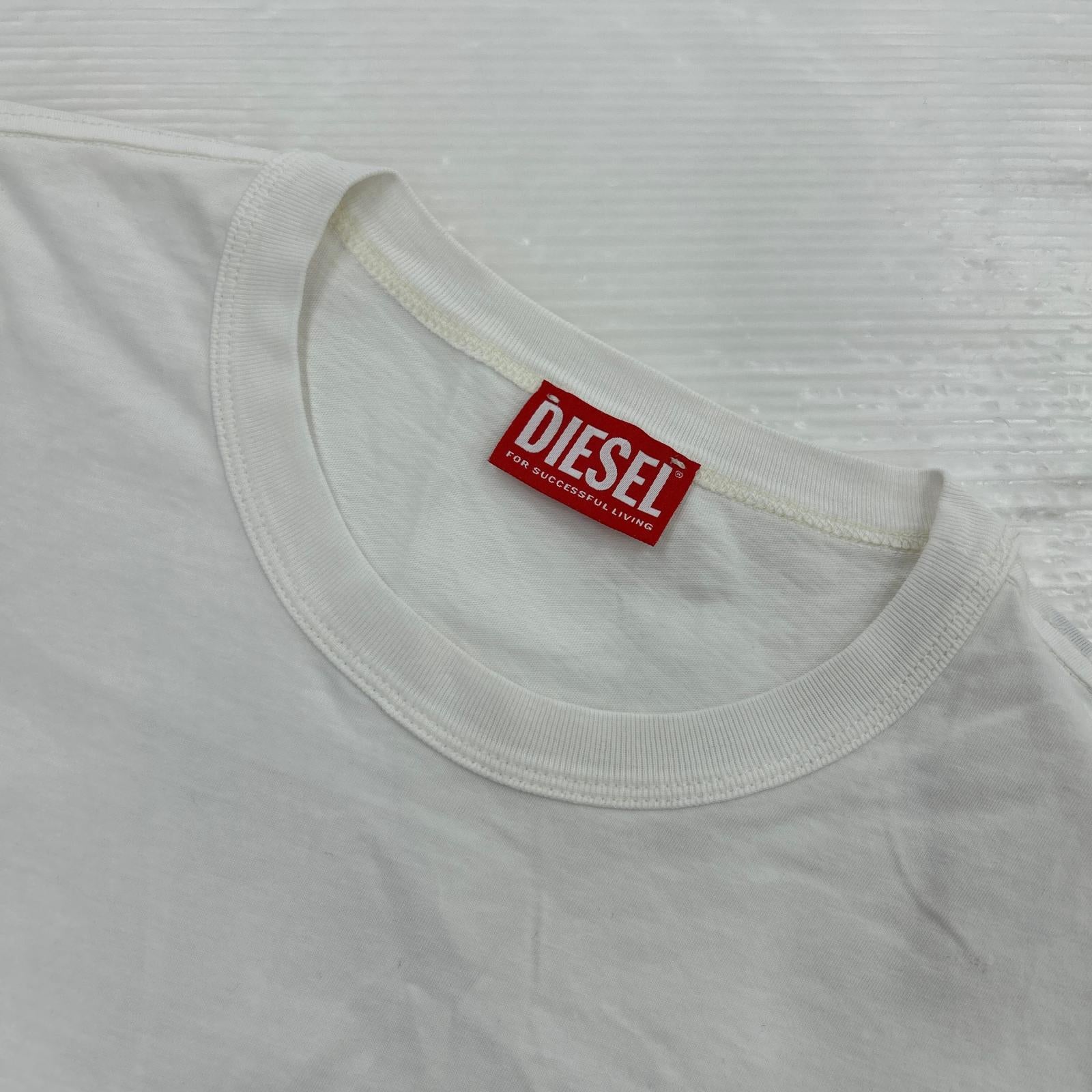 半袖Ｔシャツ 胸ロゴ カモフラ WHT ホワイト