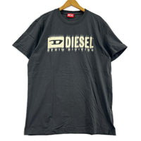 半袖Ｔシャツ smudged logo BLK ブラック