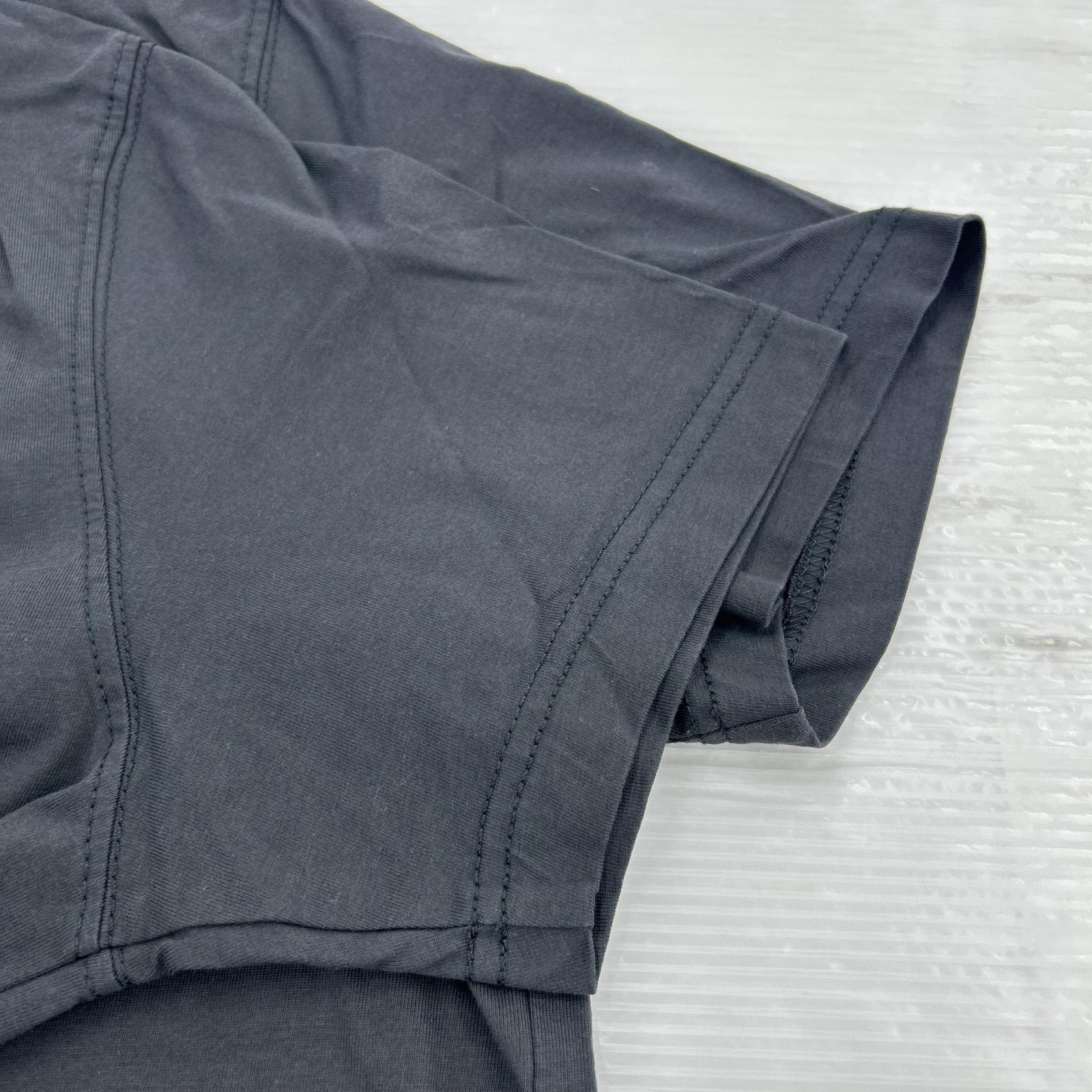 半袖Ｔシャツ smudged logo BLK ブラック