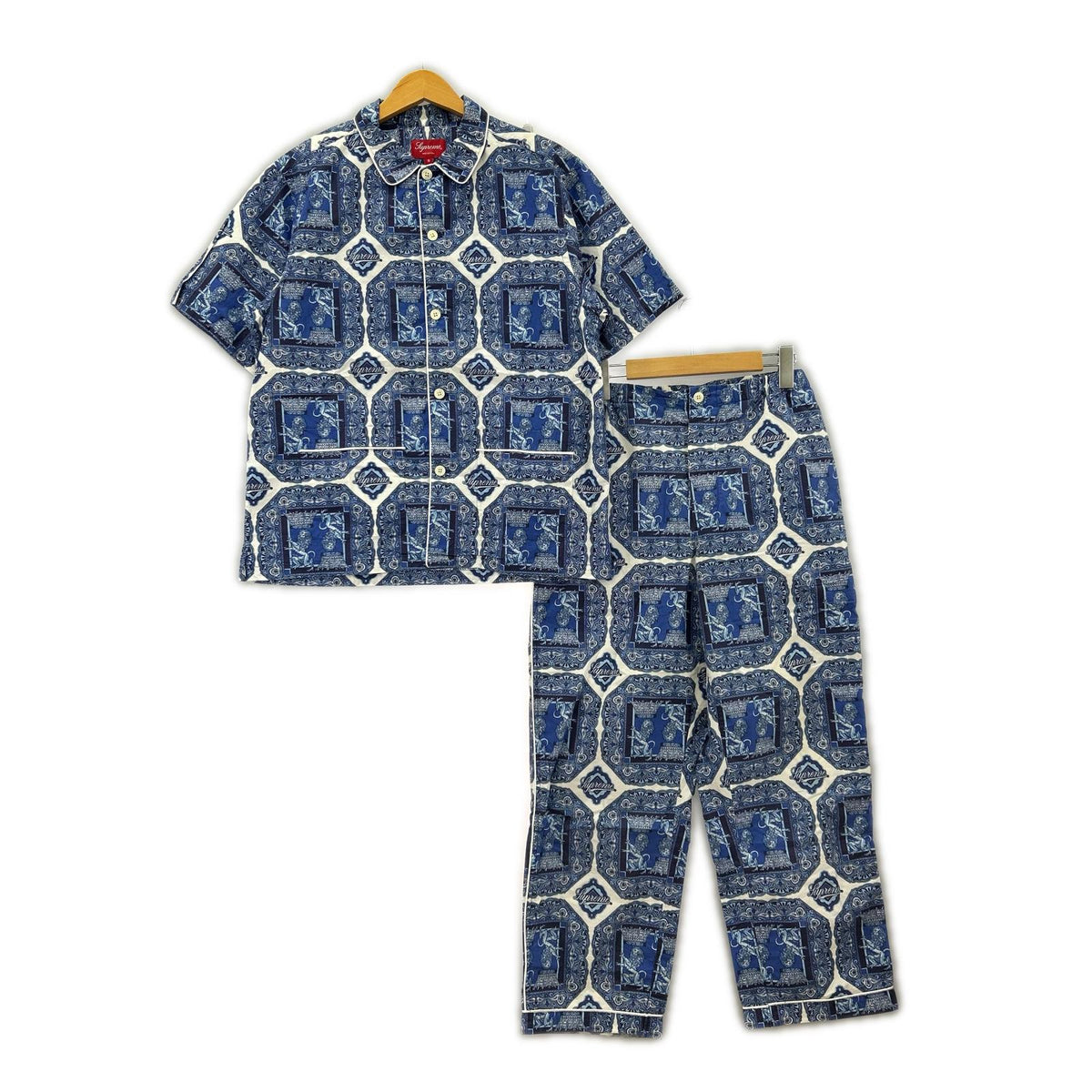 セットアップ 22ss Regency Pajama set 総柄 S