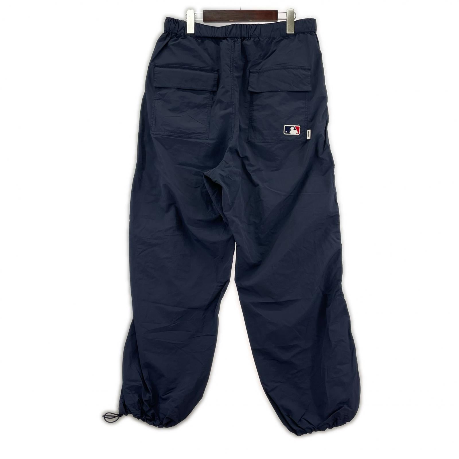 パンツ Perushu×MLB レッドソックス ナイロン 紺 L L ネイビー