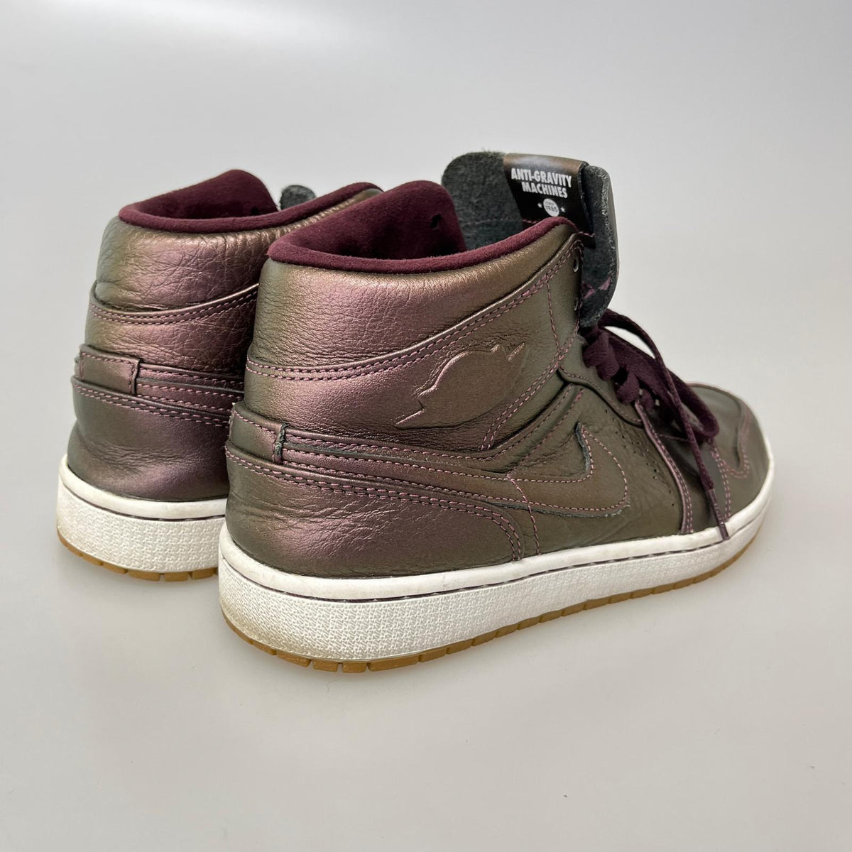 スニーカー Air Jordan 1 Mid Nouveau 27.5cm (US9 1/2 UK9 EU45) パープル