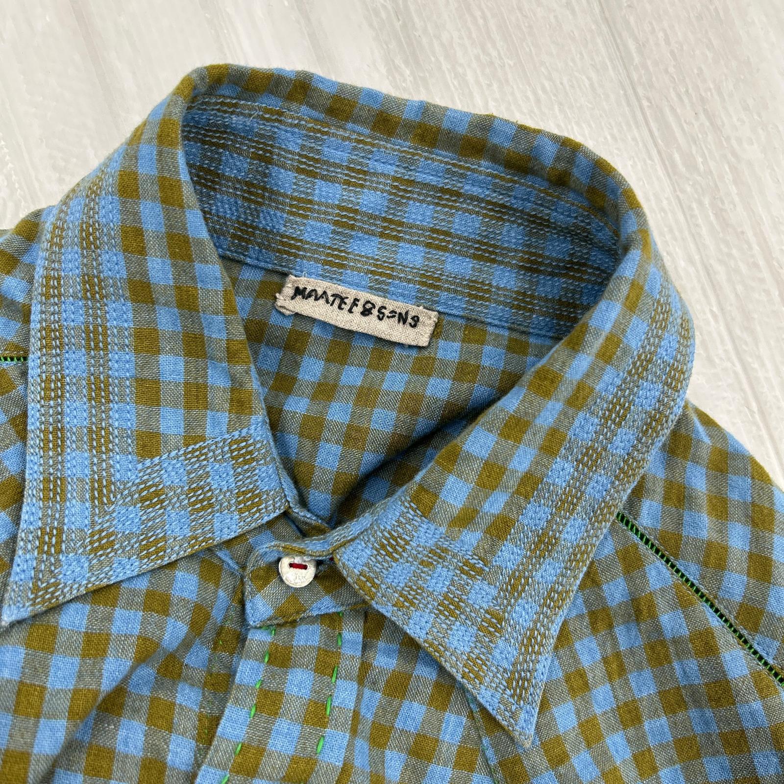 長袖シャツ MAATEE&SONS GUPTA WESTER チェックシャツ 2