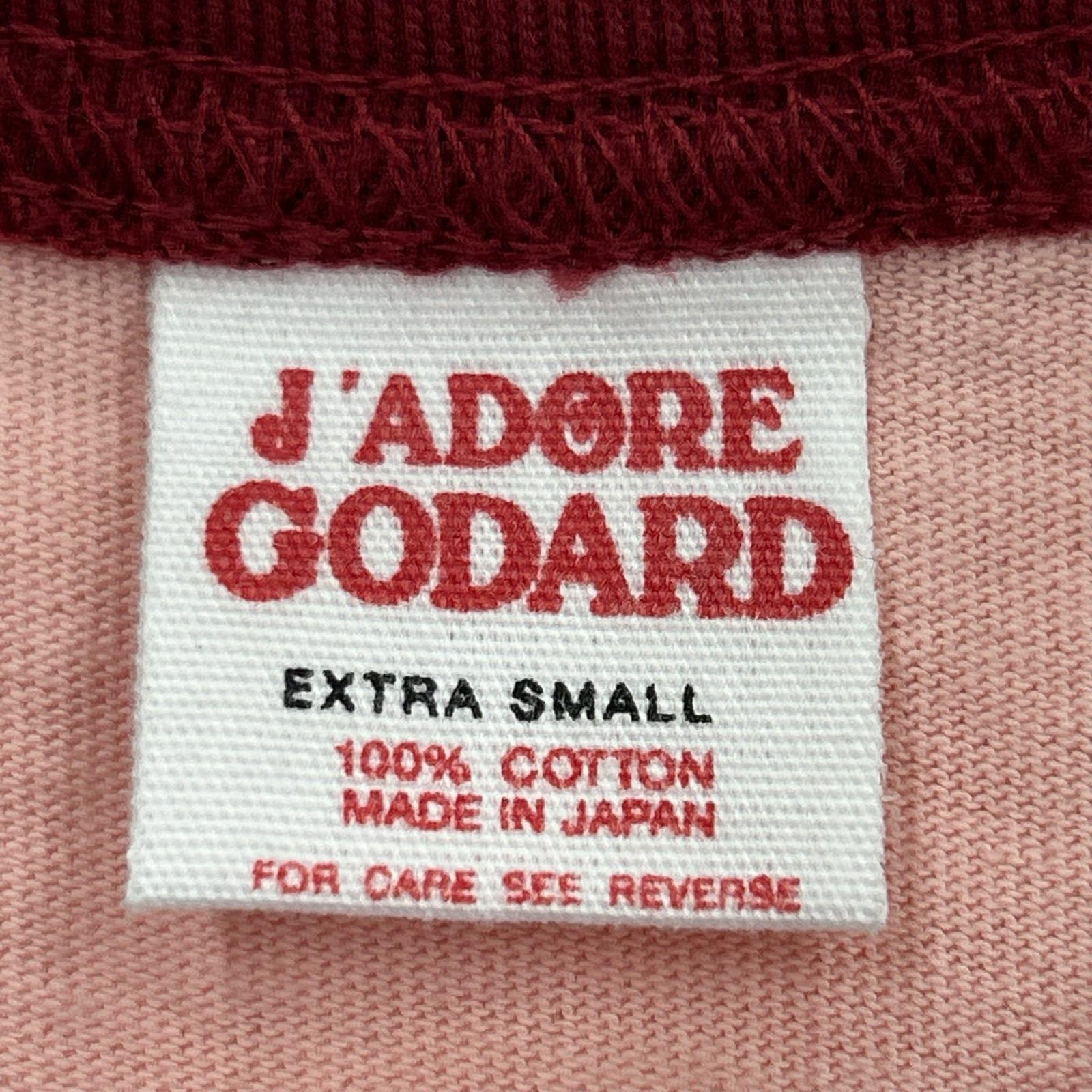 半袖Ｔシャツ j'adore godard Tｼｬﾂ ﾋﾟﾝｸ S ピンク