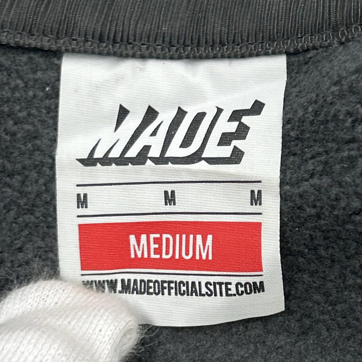 スウェット made official site ﾌﾘｰｽ（M) M グレー