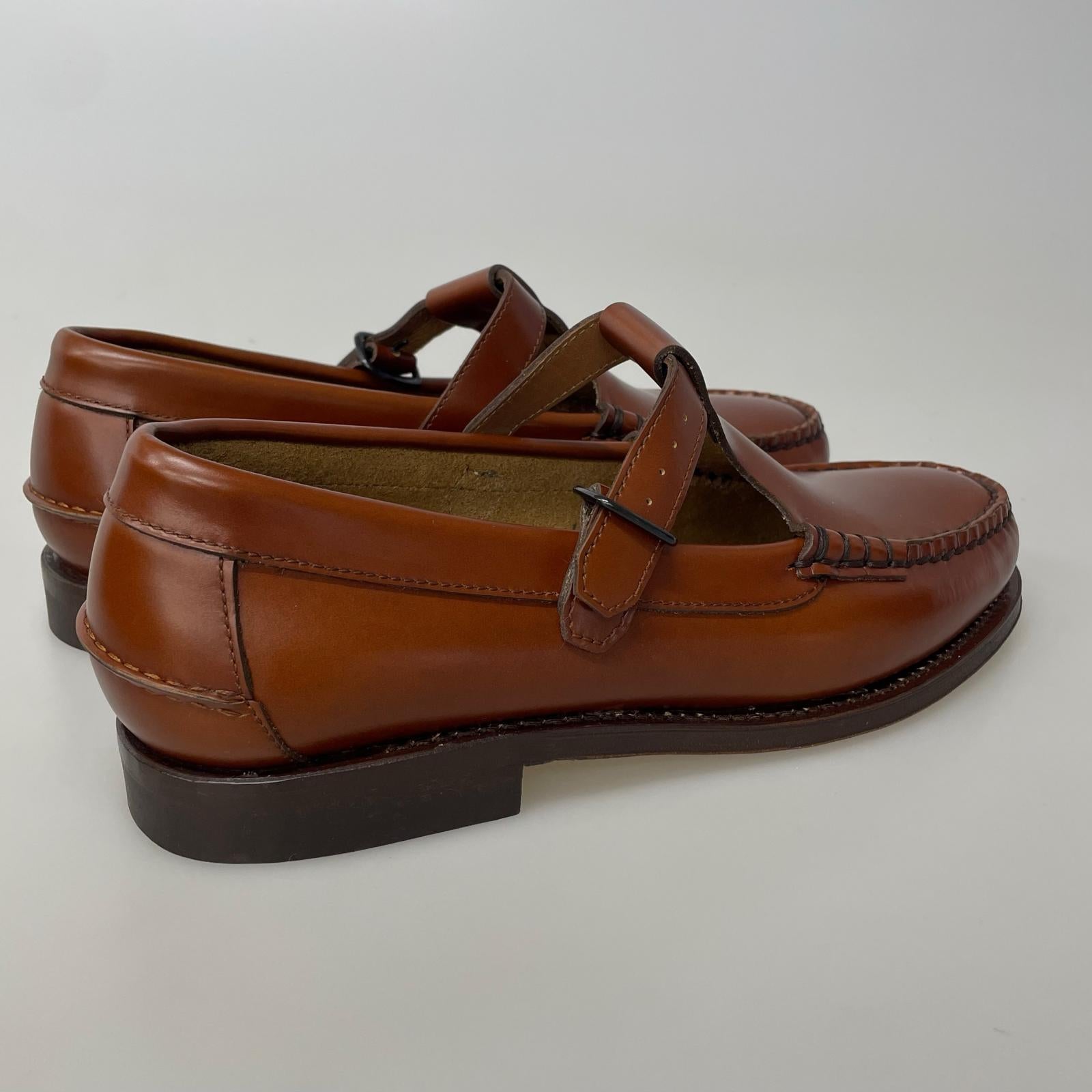 シューズ HEREU T-BAR LOAFER 茶 41 41 ブラウン