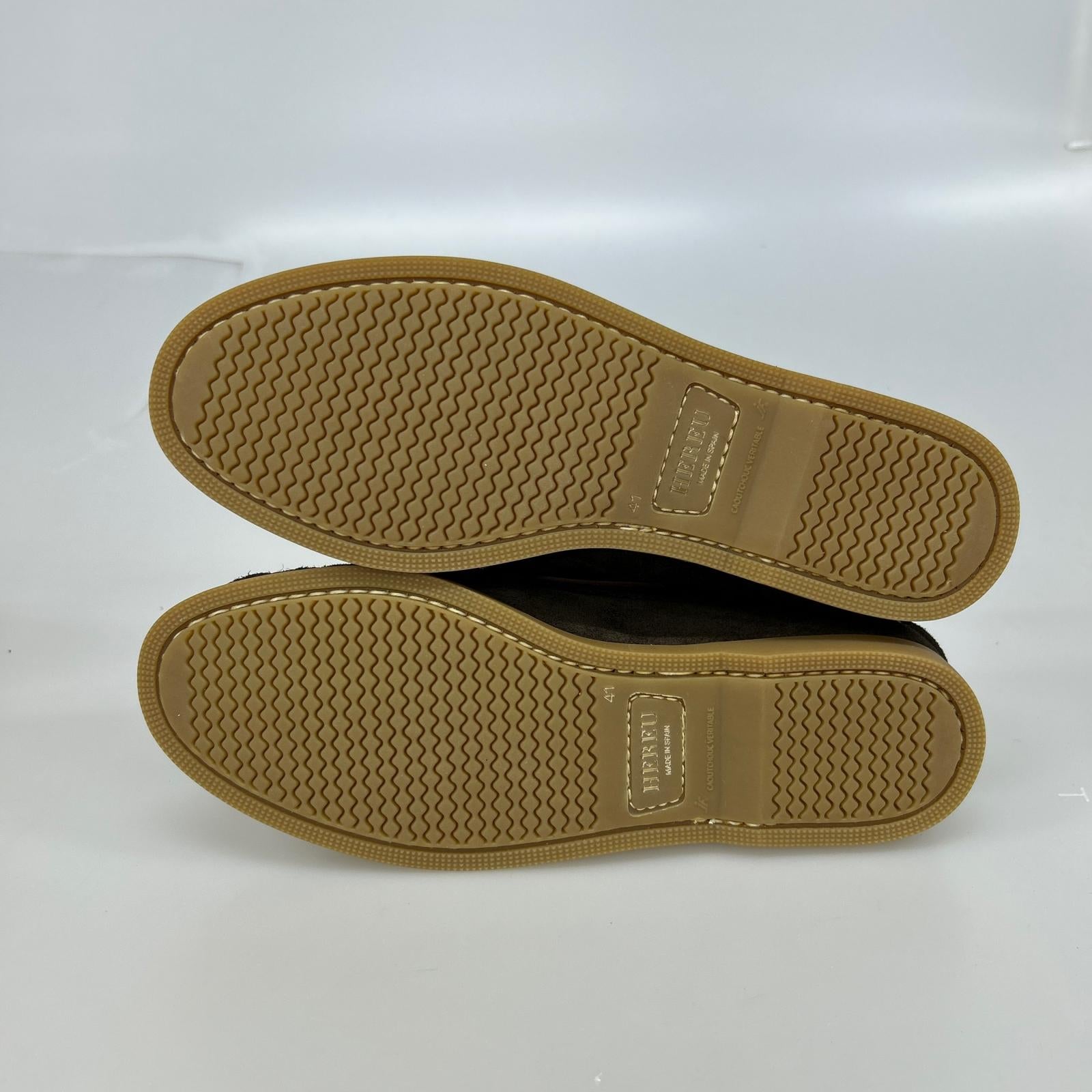 シューズ HEREU Saler Nautic Suede (41) ブラウン