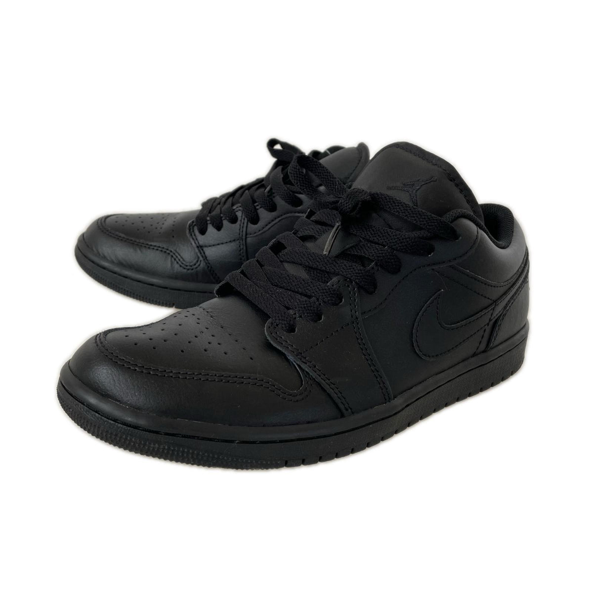 スニーカー NIKE Air Jordan 1 Low Triple Black 26.5cm (US8 1/2 UK8 EU43) ブラック