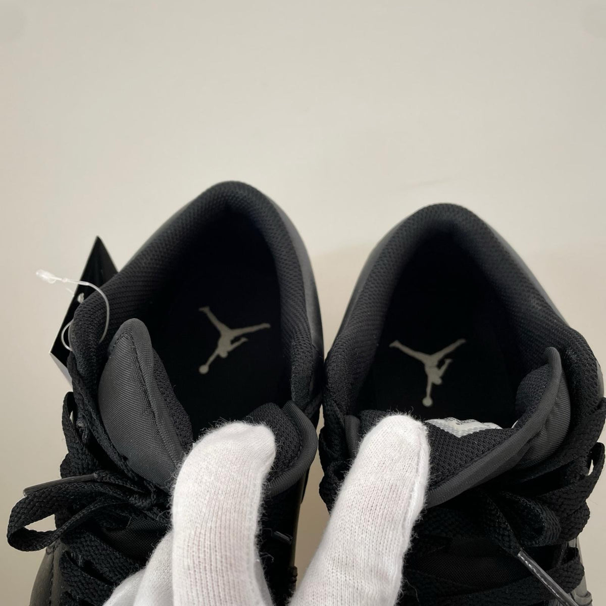 スニーカー NIKE Air Jordan 1 Low Triple Black 26.5cm (US8 1/2 UK8 EU43) ブラック