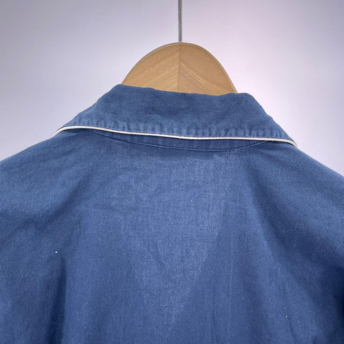 長袖シャツ パジャマシャツ　XL ネイビー