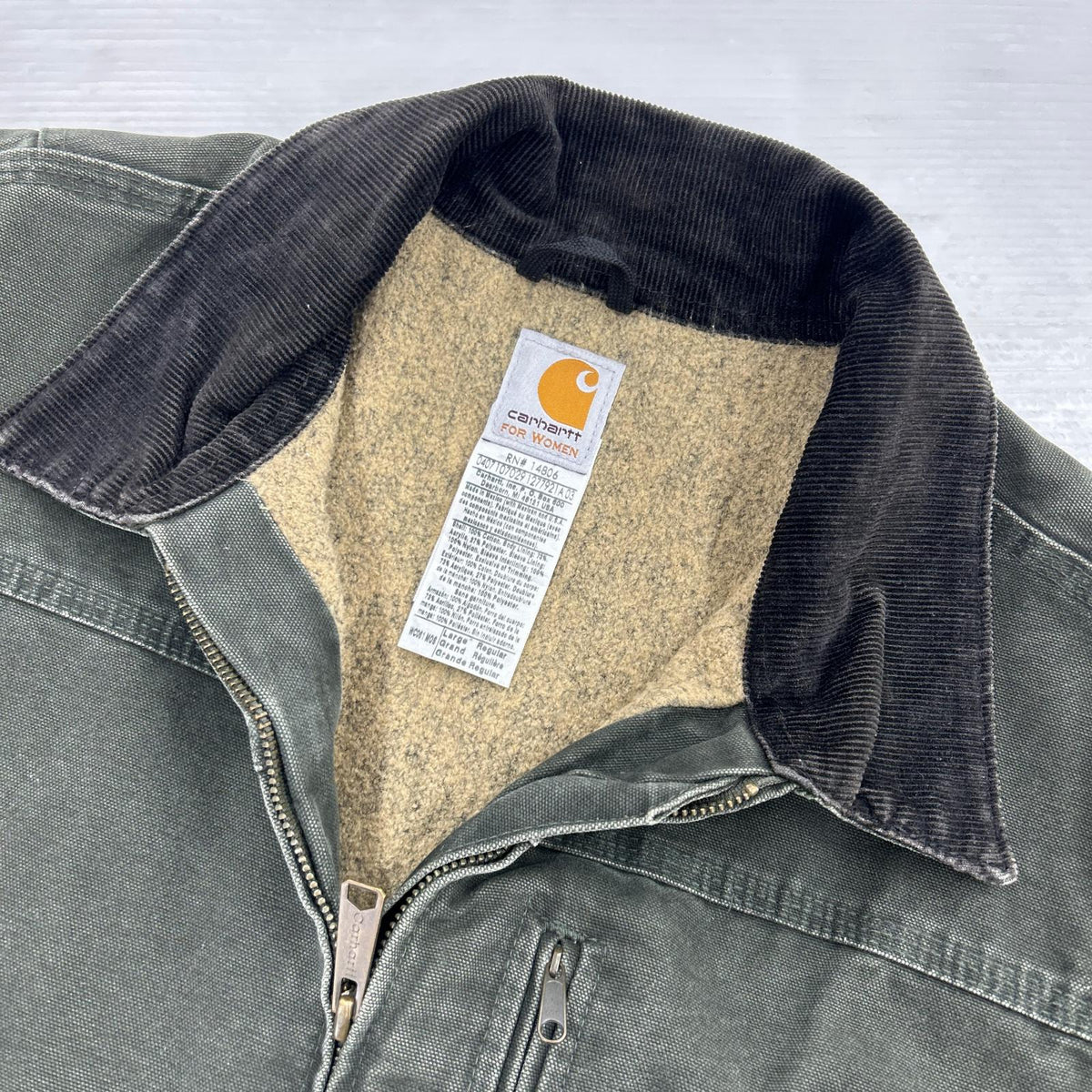 ジャケット トラディショナルダックジャケット KHK L L
