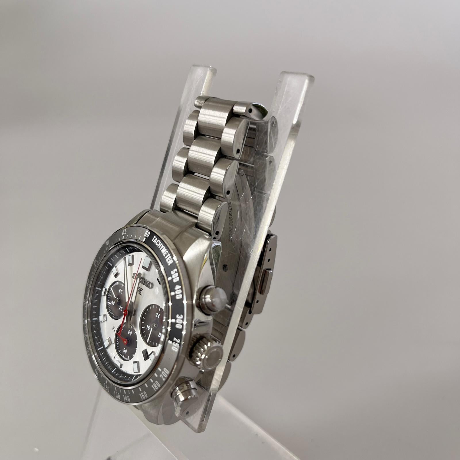 その他アクセサリー SEIKO PROSPEX SPEEDTIMER 腕時計 ソーラークロノグラフ シルバー