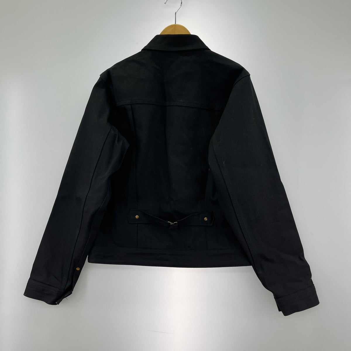 ジャケット ×SCHOTT COWBOY BLACK DENIM JACKET (38) 38 ブラック