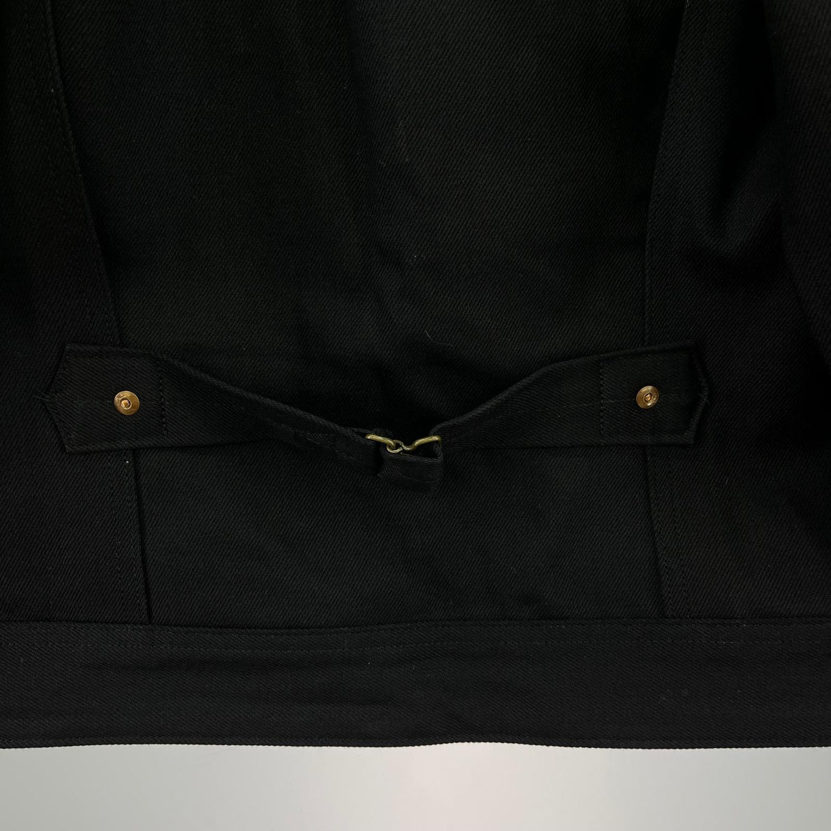 ジャケット ×SCHOTT COWBOY BLACK DENIM JACKET (38) 38 ブラック