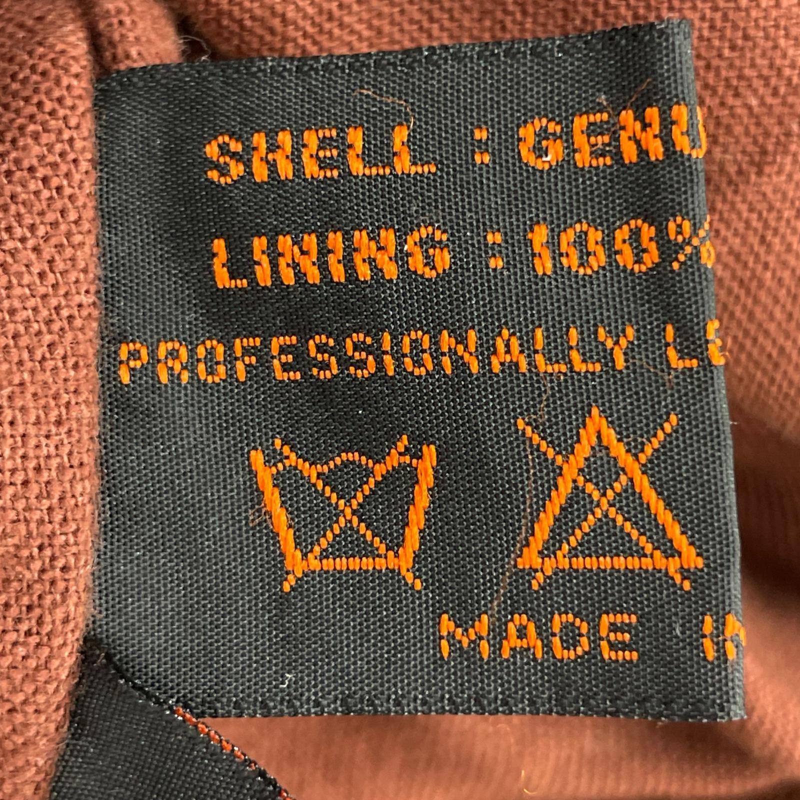 レザージャケット Longhorn Leather カウレザー ブラウン