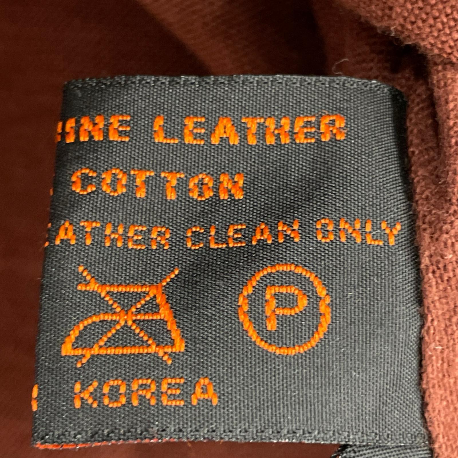 レザージャケット Longhorn Leather カウレザー ブラウン