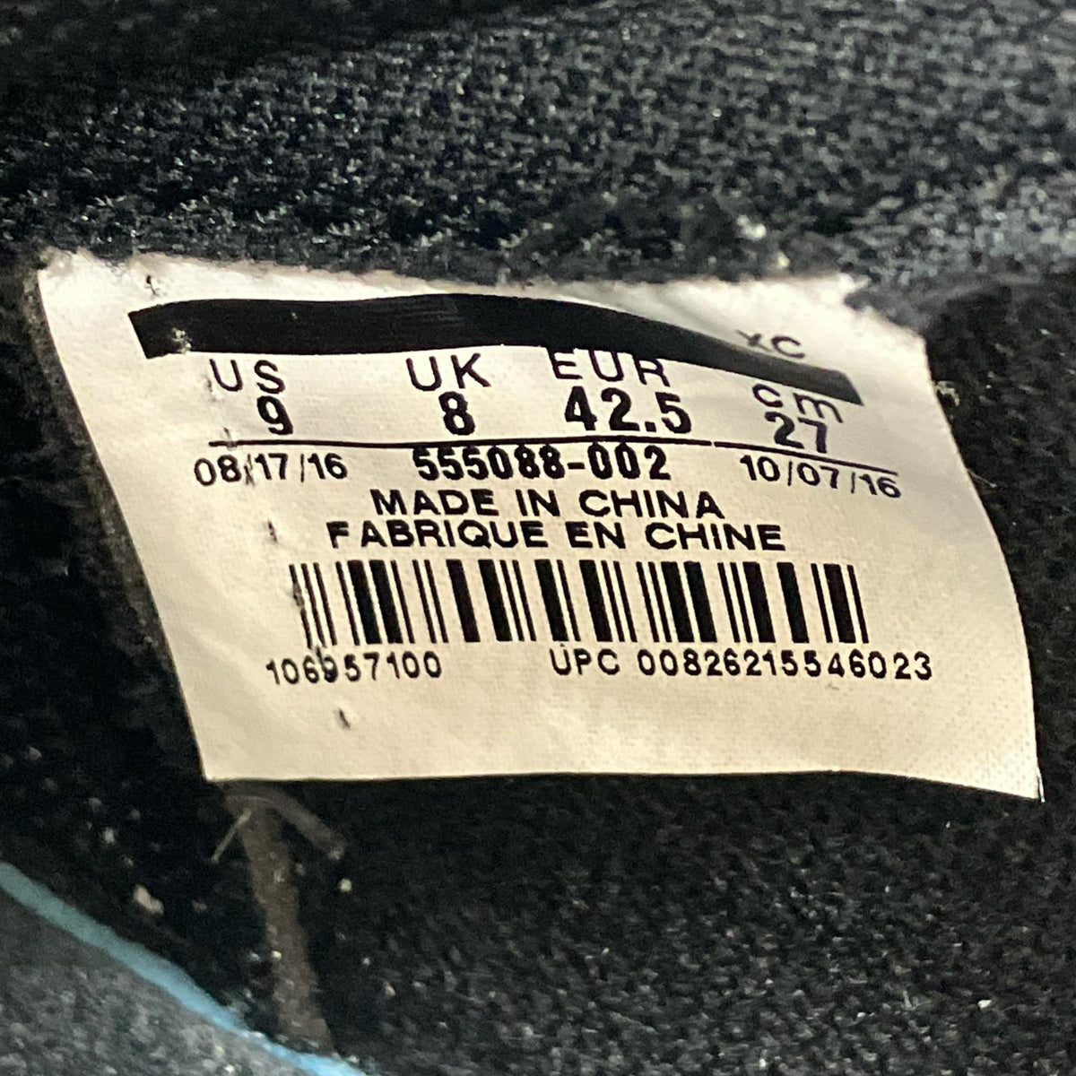 スニーカー Air Jordan 1 Retro High OG 'Black' 27cm (US9 UK8 1/2 EU44) ブラック