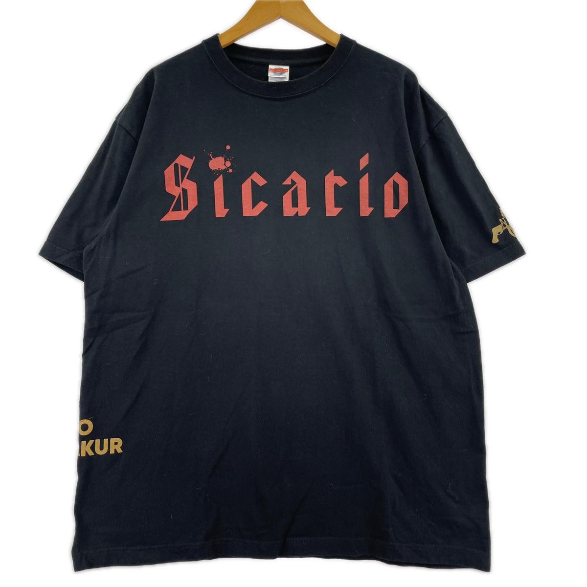 半袖Ｔシャツ SICARIO CARTEL 2PAC Tシャツ ブラック