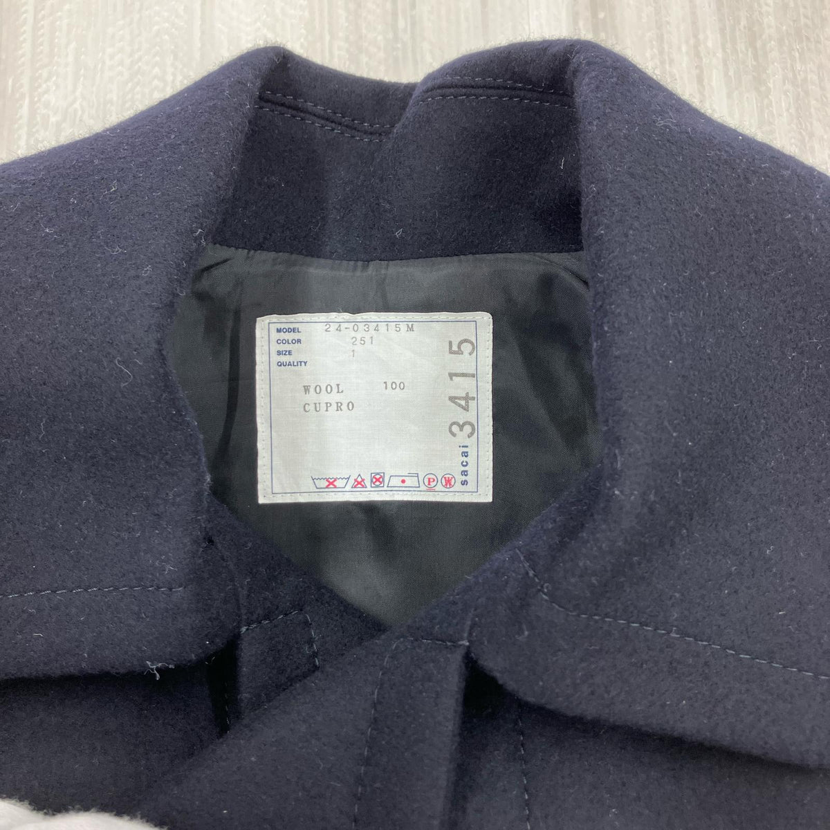 その他アウター 24AW Wool Melton Jacket ダッフルコート